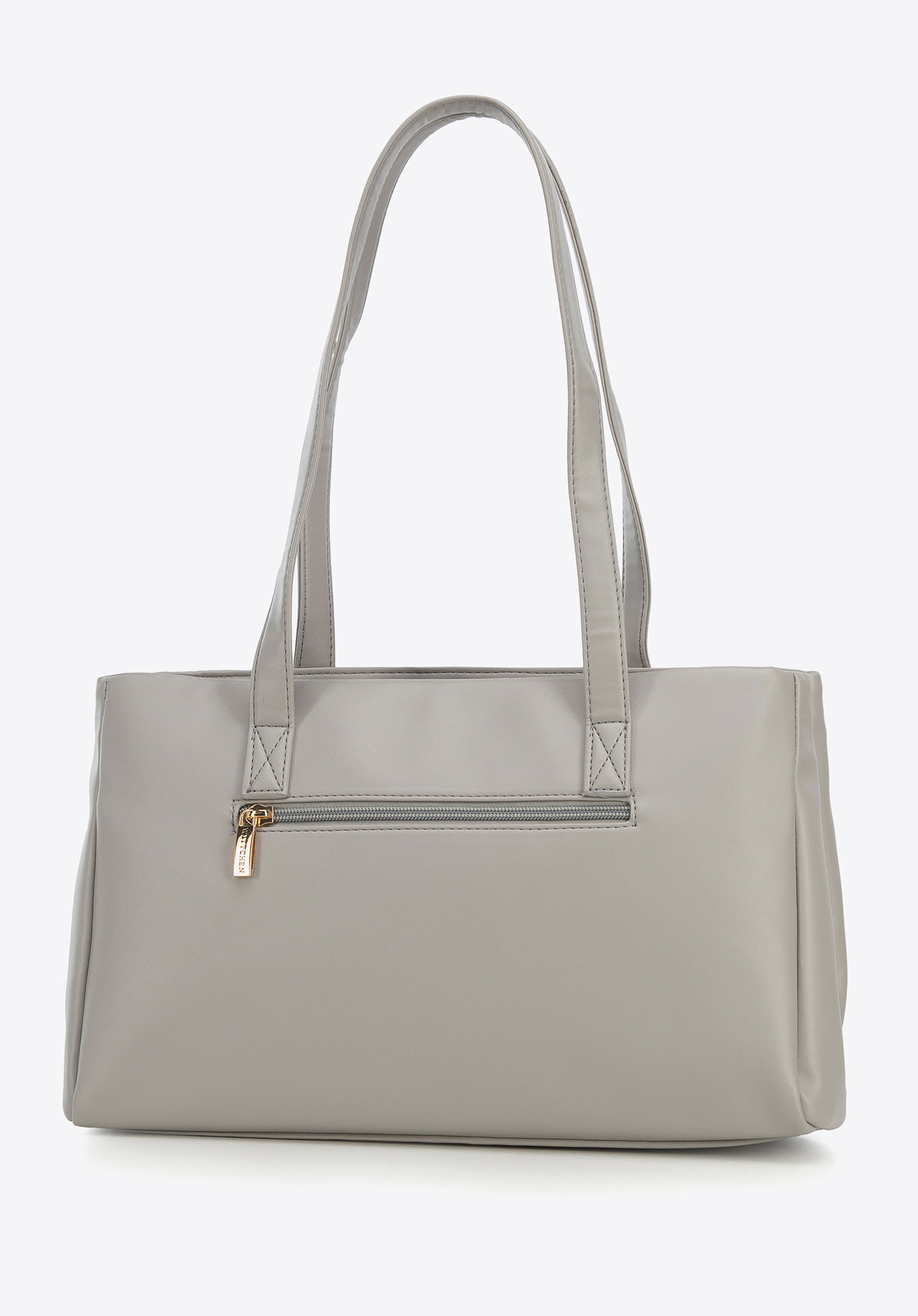 Torebka shopperka z pikowanej ekoskóry