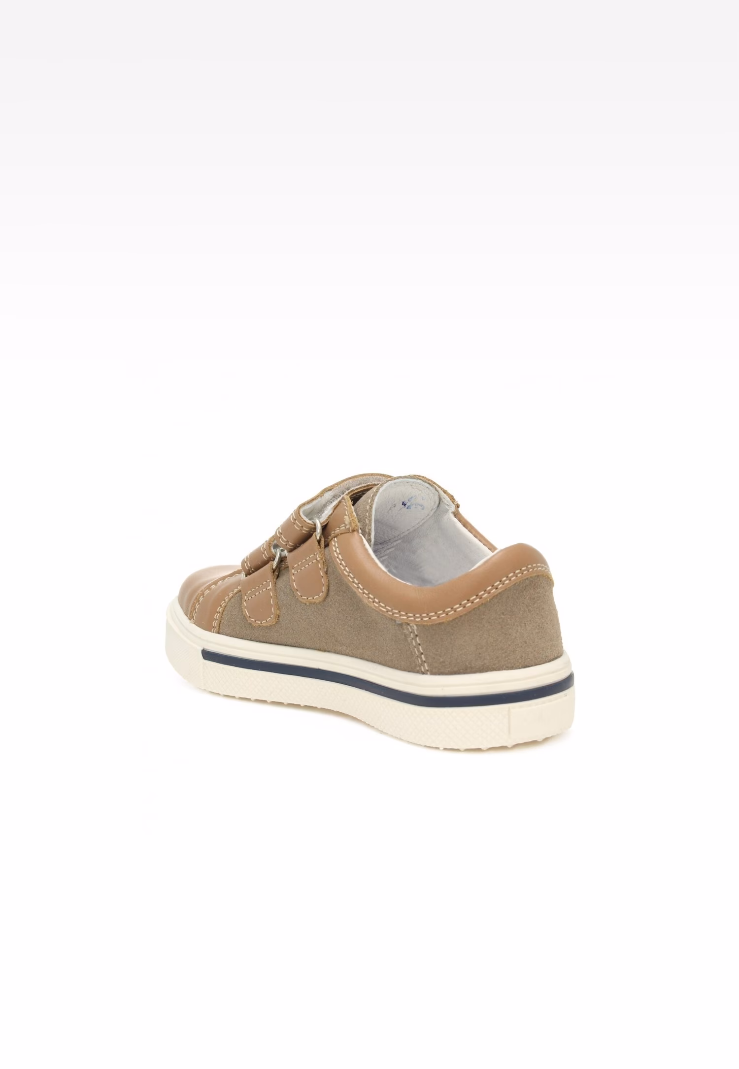 Półbuty BARTEK 018607-001 II, beżowo-niebieski