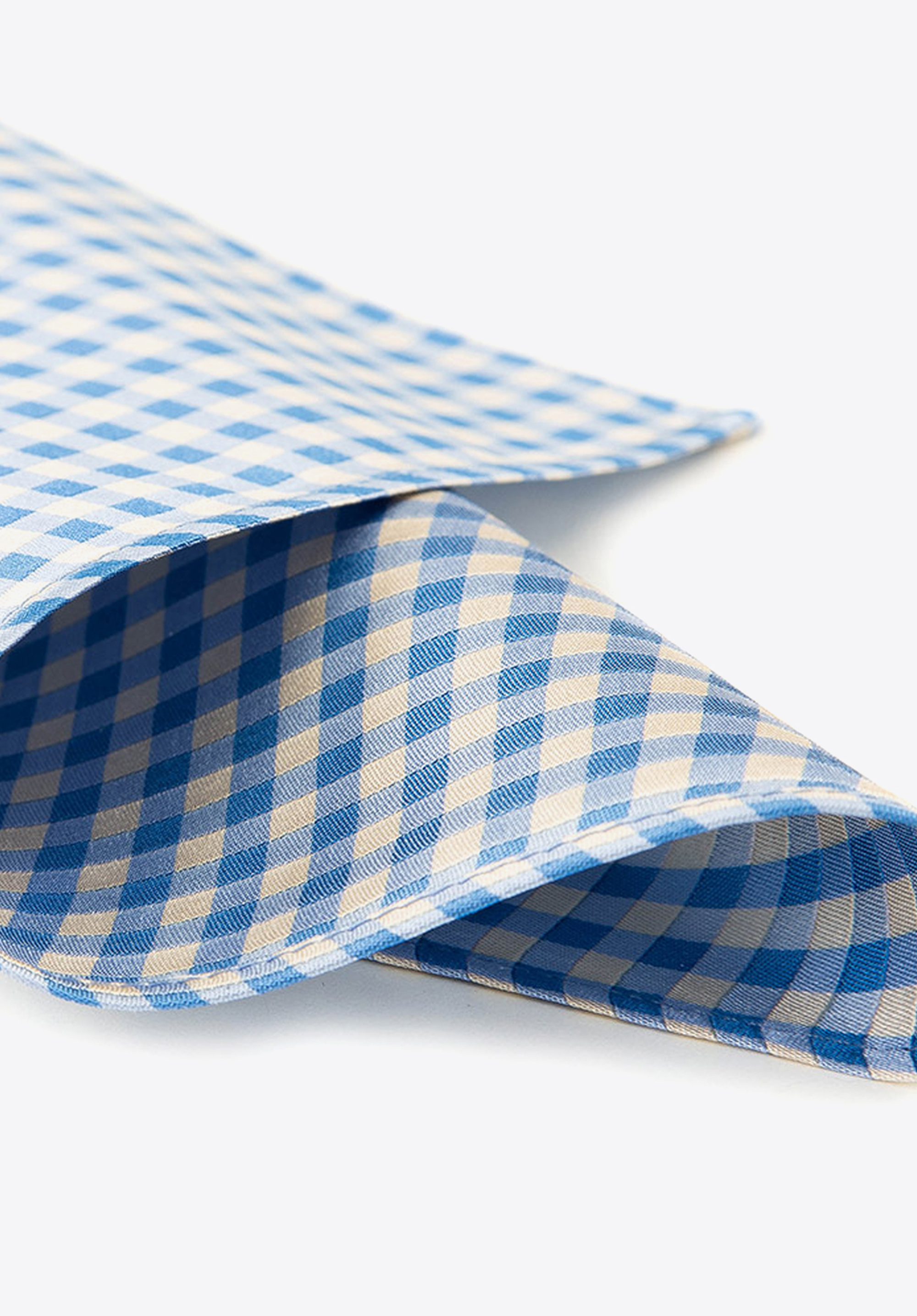 Poszetka z jedwabiu wzorzysta mała