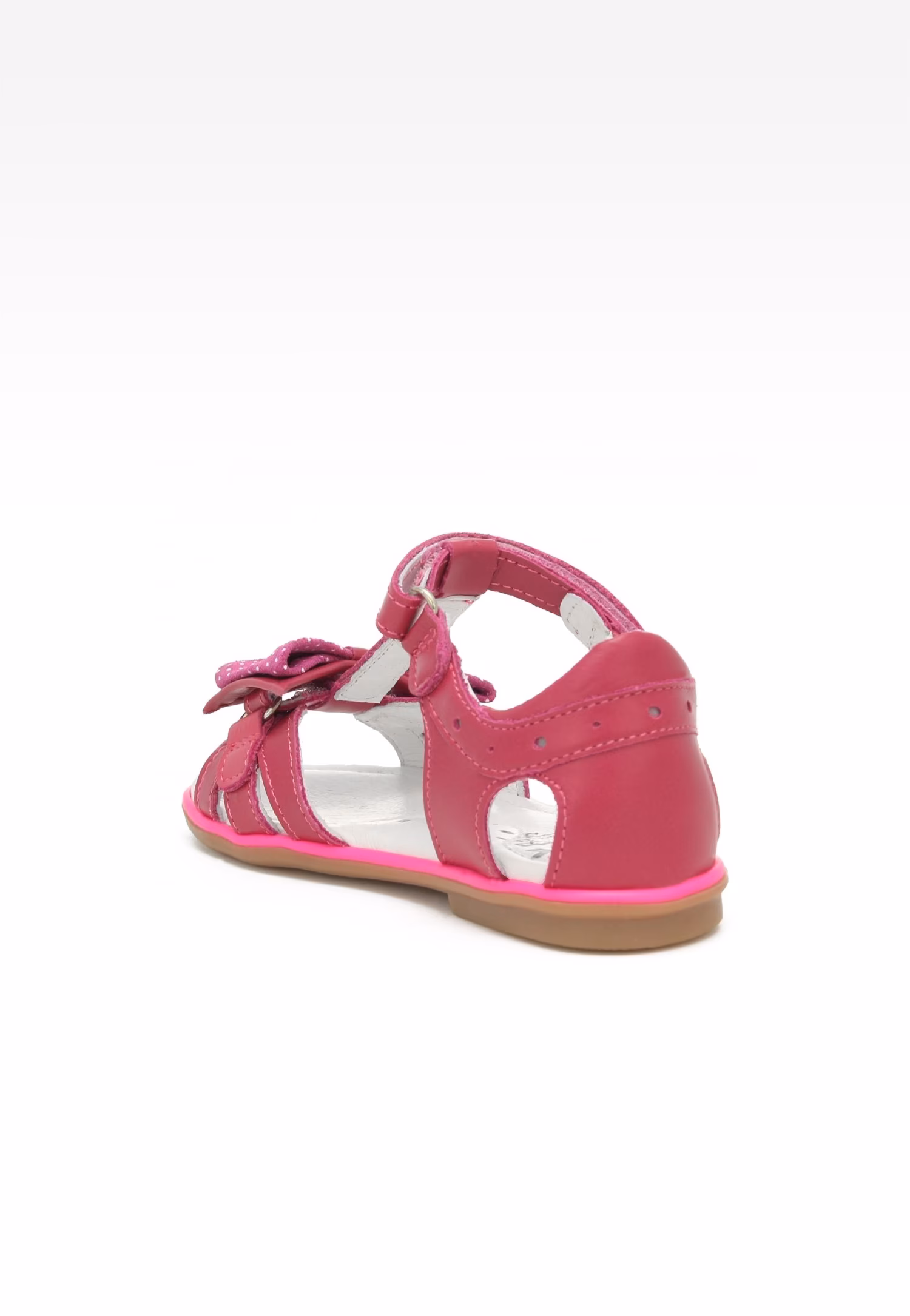 Sandały BARTEK 19182002 II, dla dziewcząt, ciemy róż