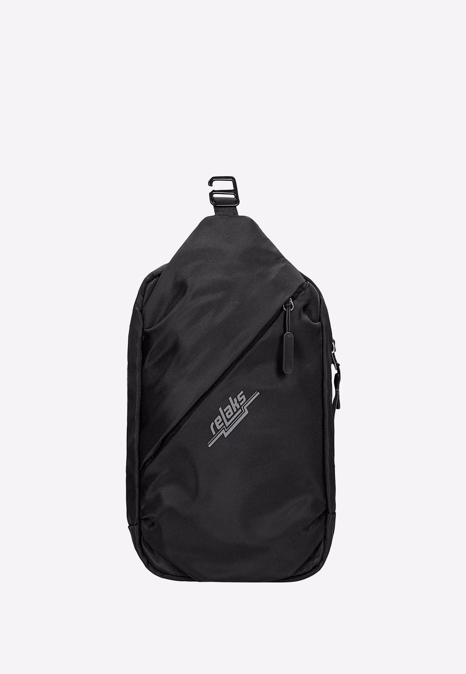 RELAKS czarna torba typu nerka