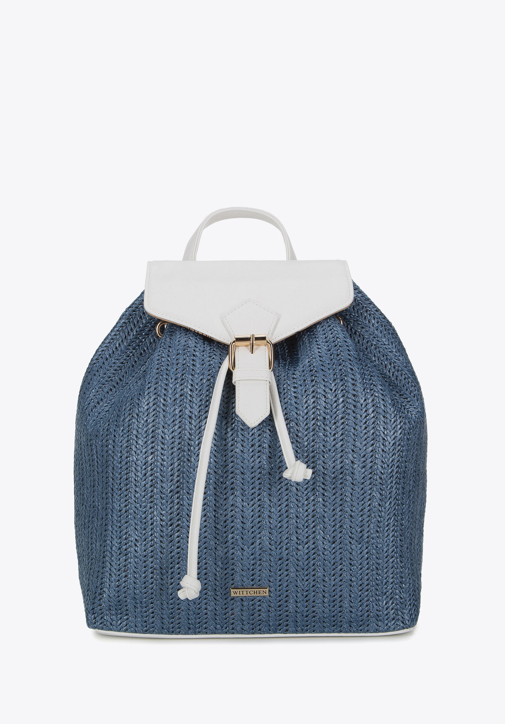 Damski plecak worek z plecionki