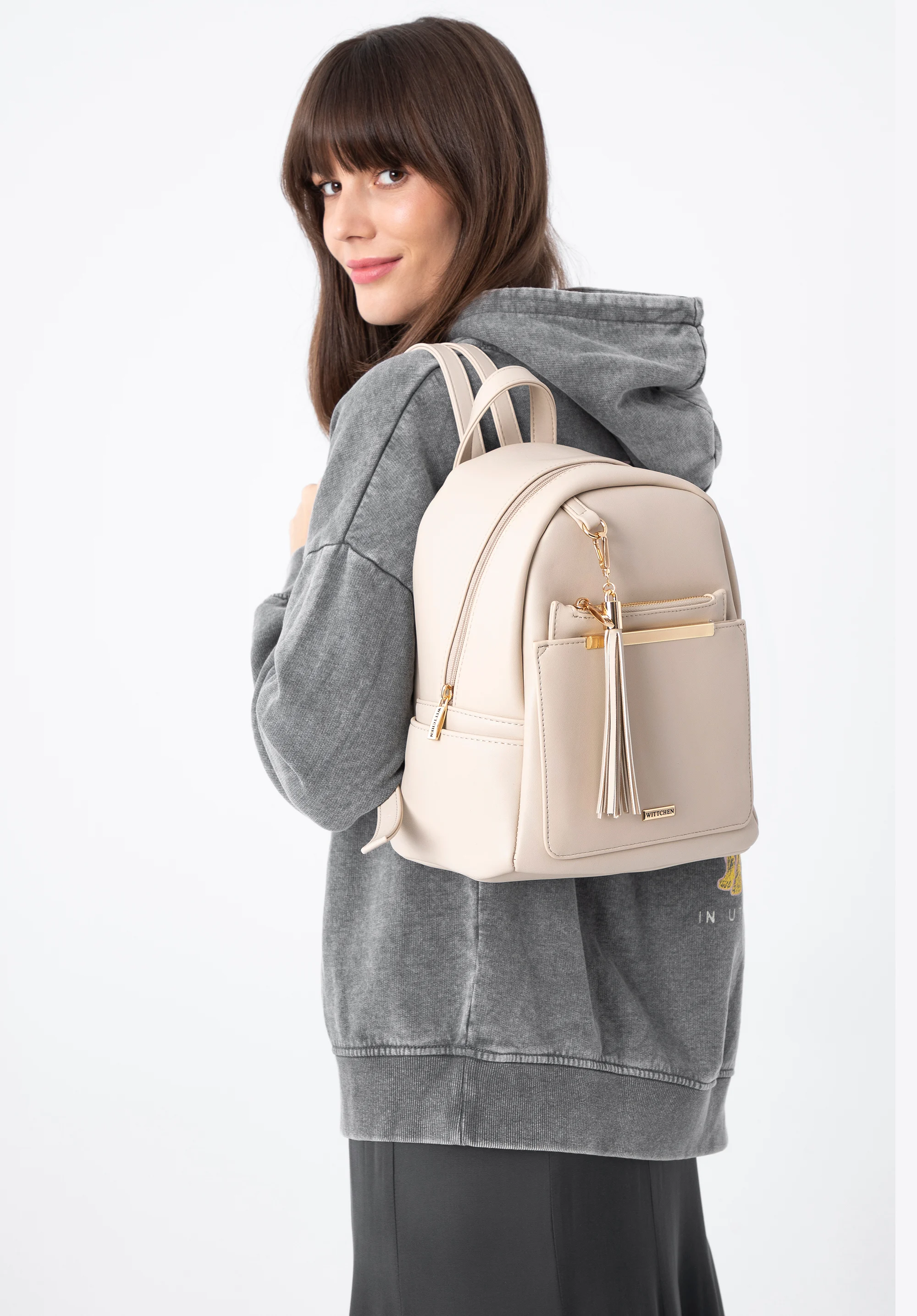 Damski plecak z ekoskóry pro-eco