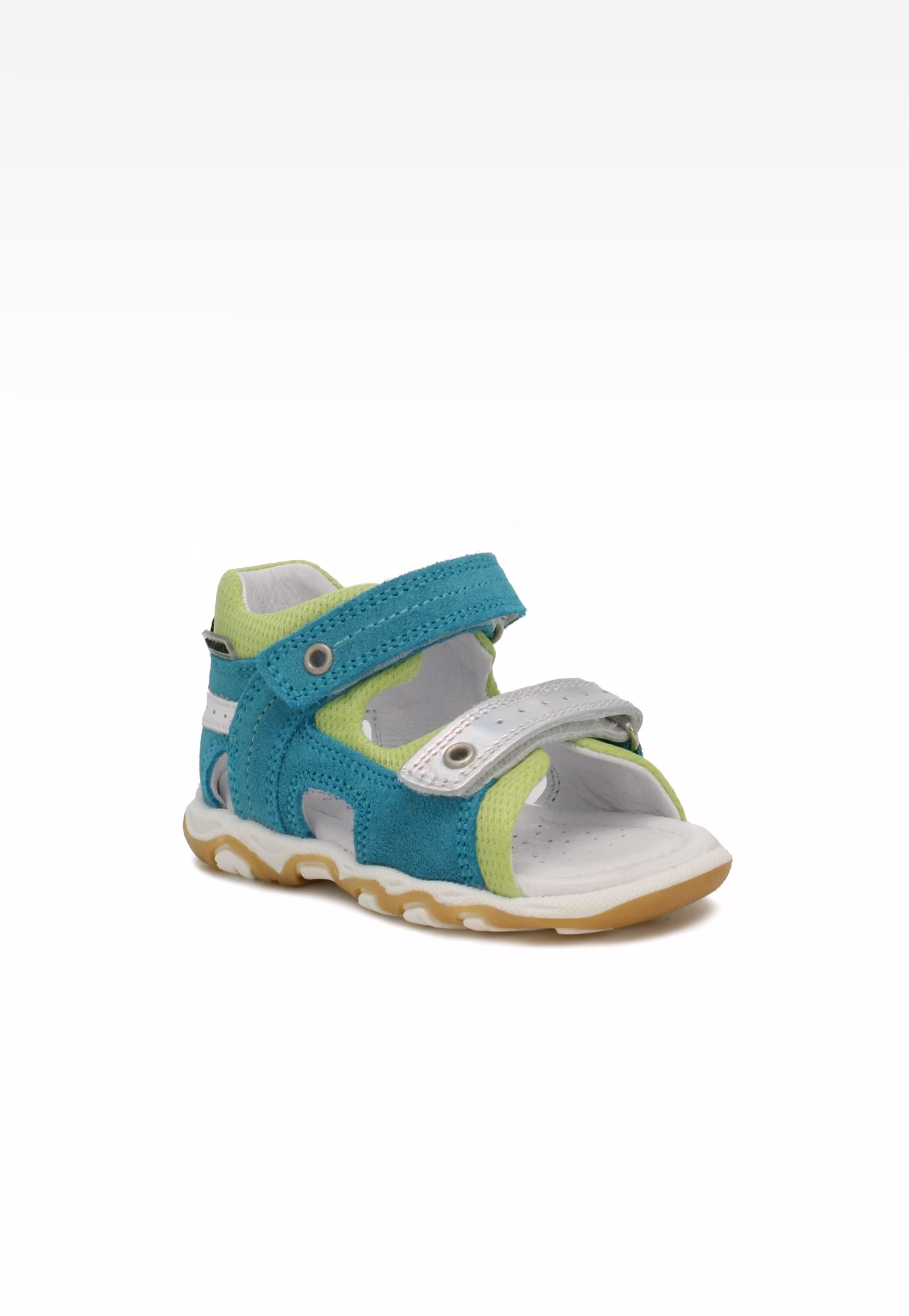 Sandały BARTEK 11848-024, dla chłopców, niebiesko-szaro-zielony