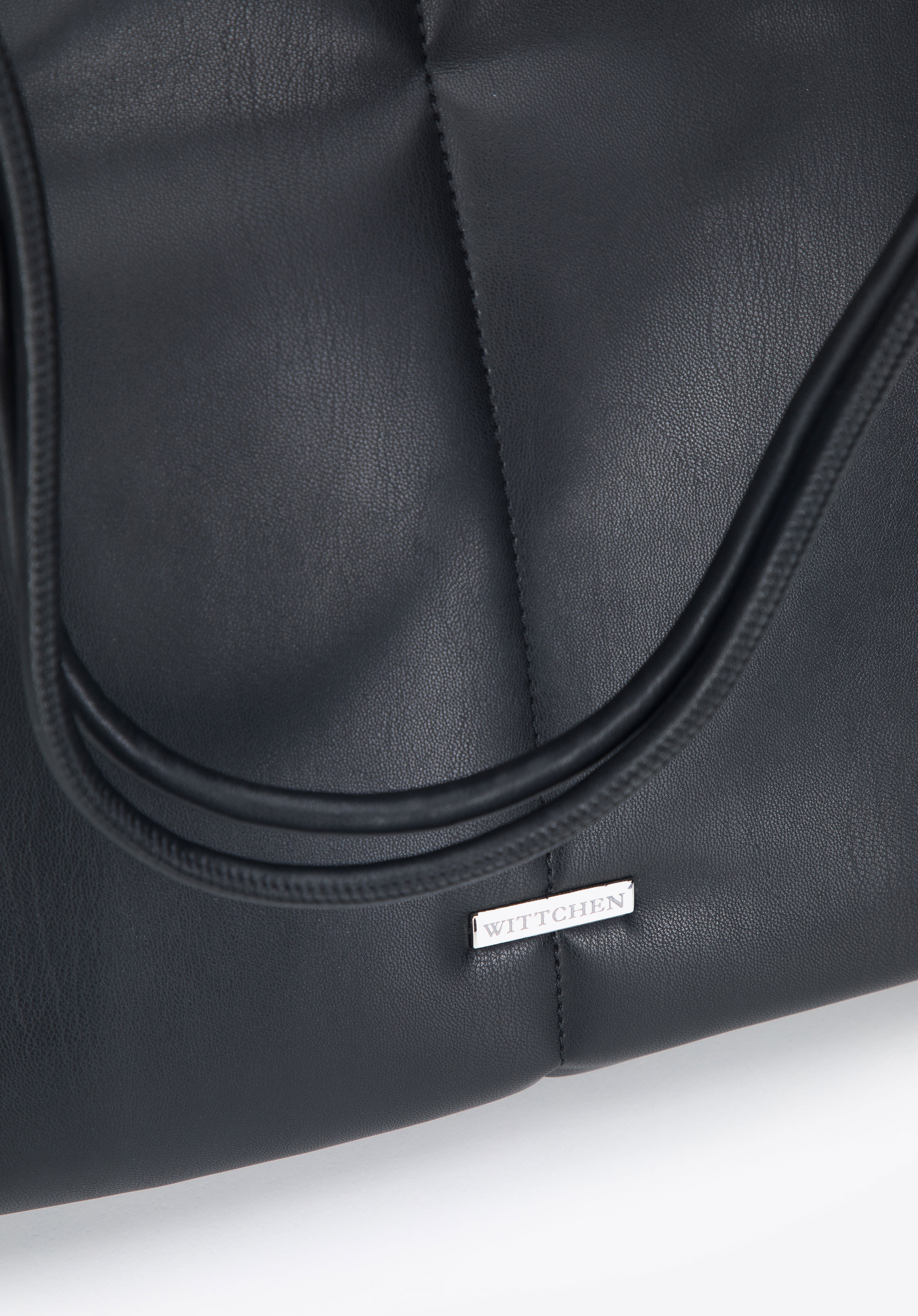 Torebka worek z miękkiej ekoskóry z supełkami