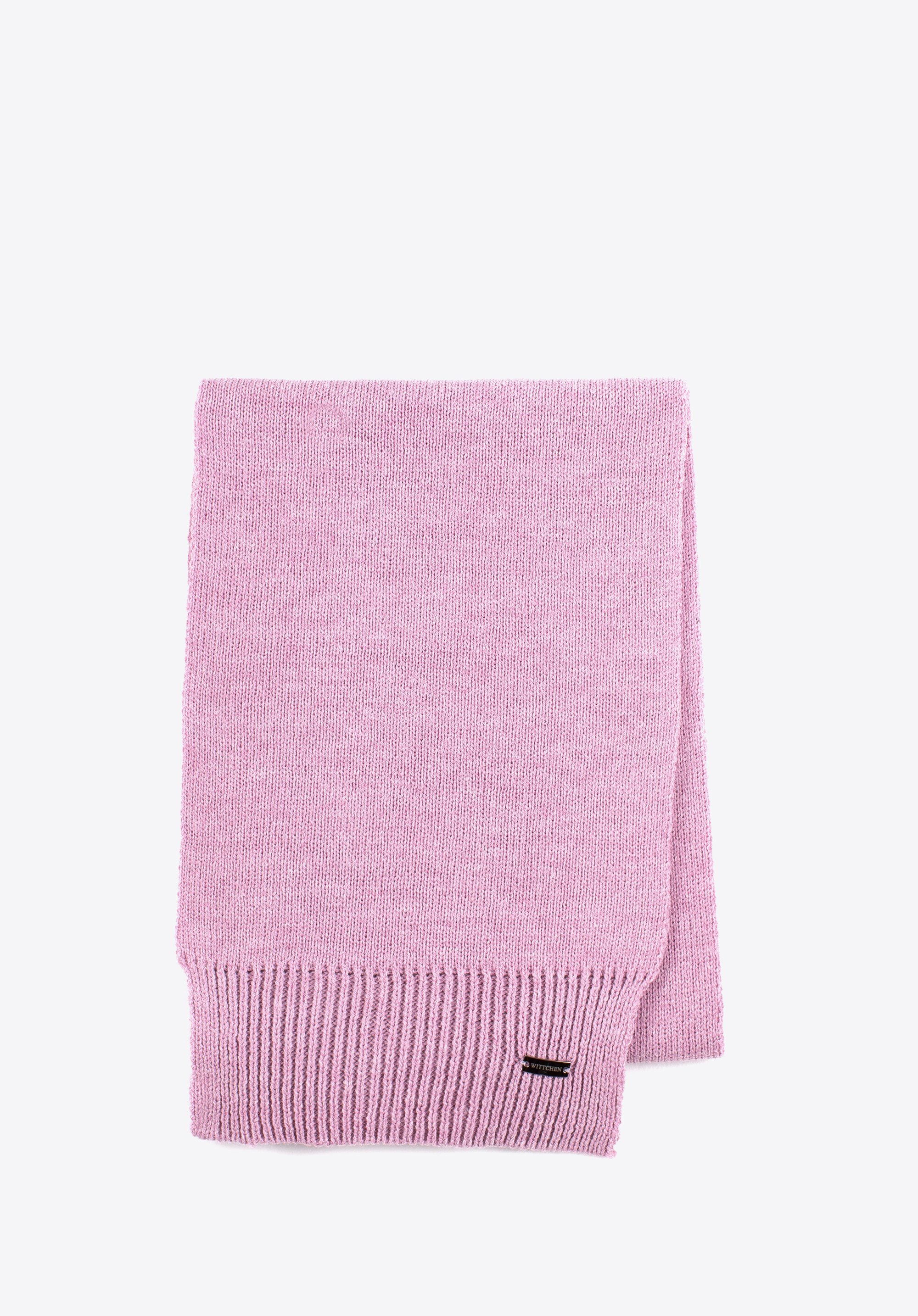 Damski szalik klasyczny ze ściągaczem