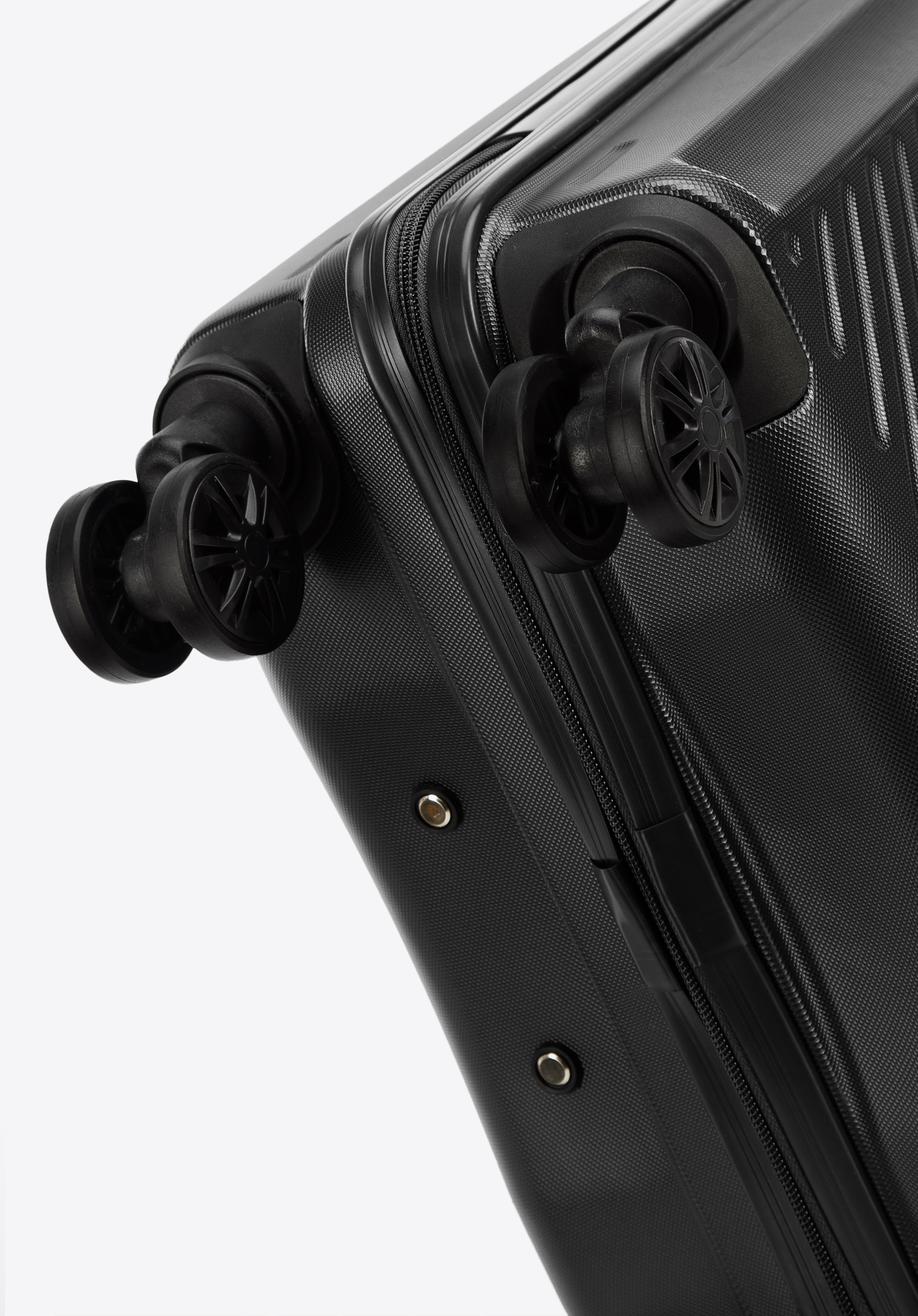 Walizka kabinowa z ABS-u w ukośne paski