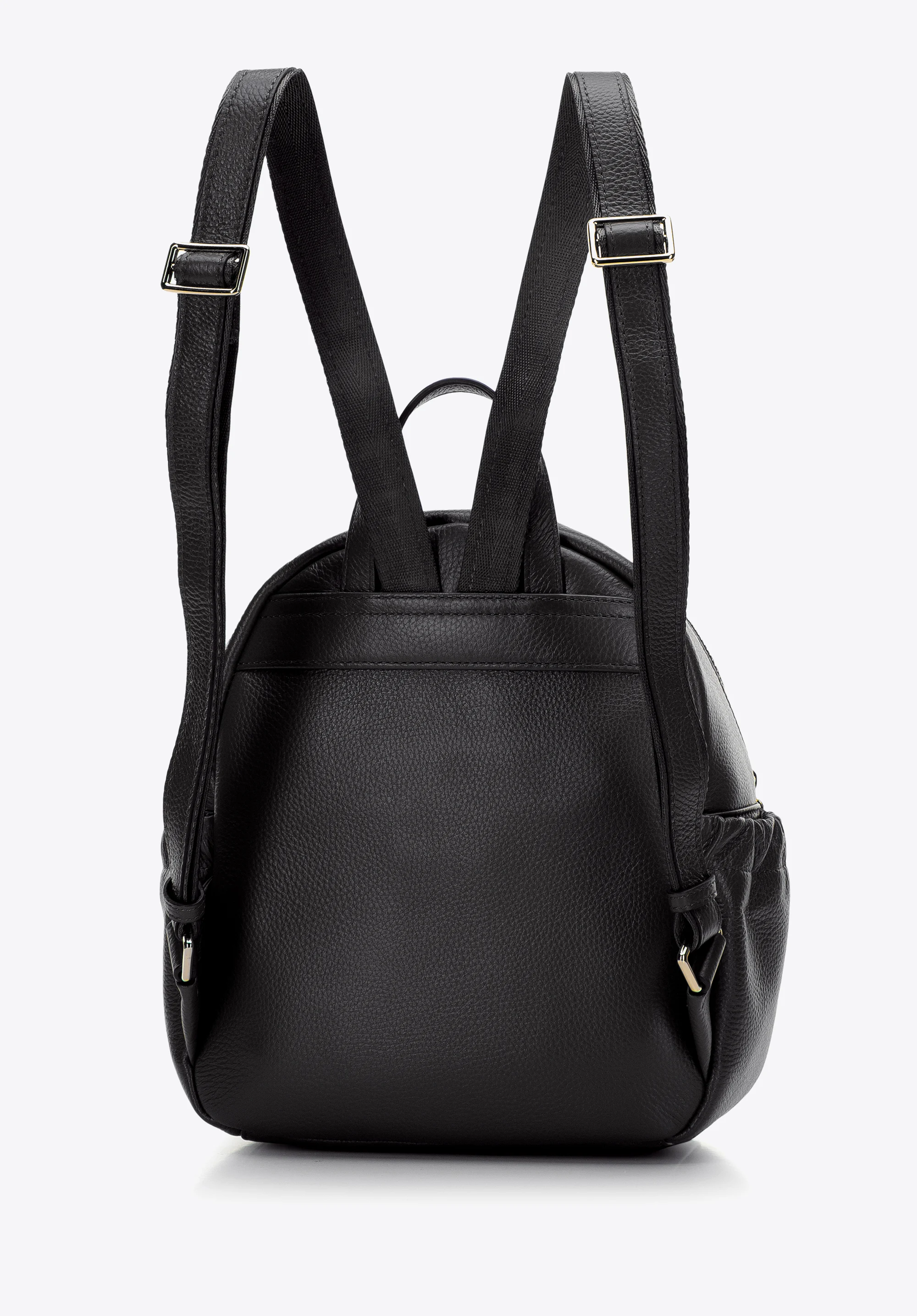 Damski plecak skórzany z kieszeniami