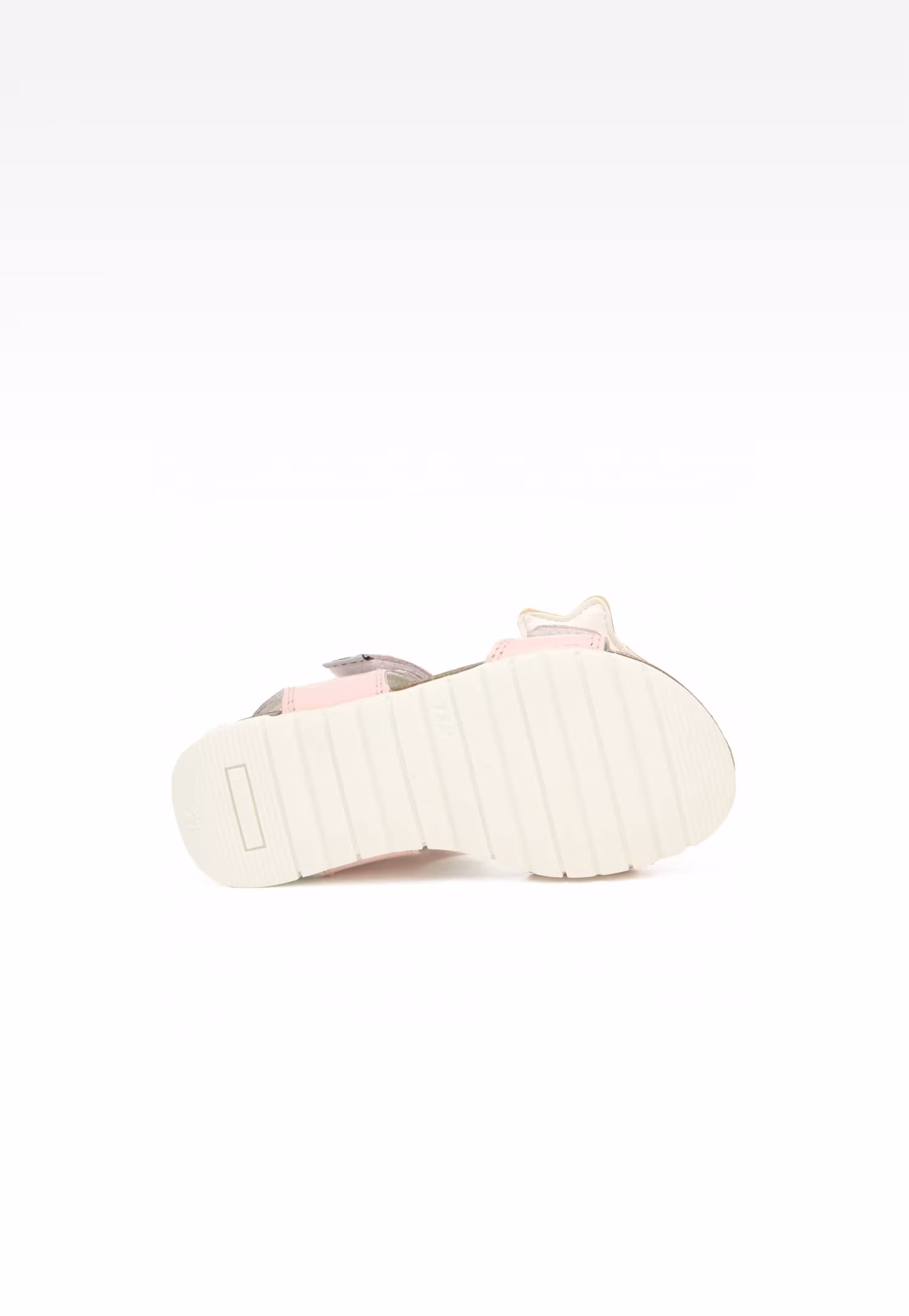 Sandały BARTEK 16183026, dla dziewcząt, beżowo-biały