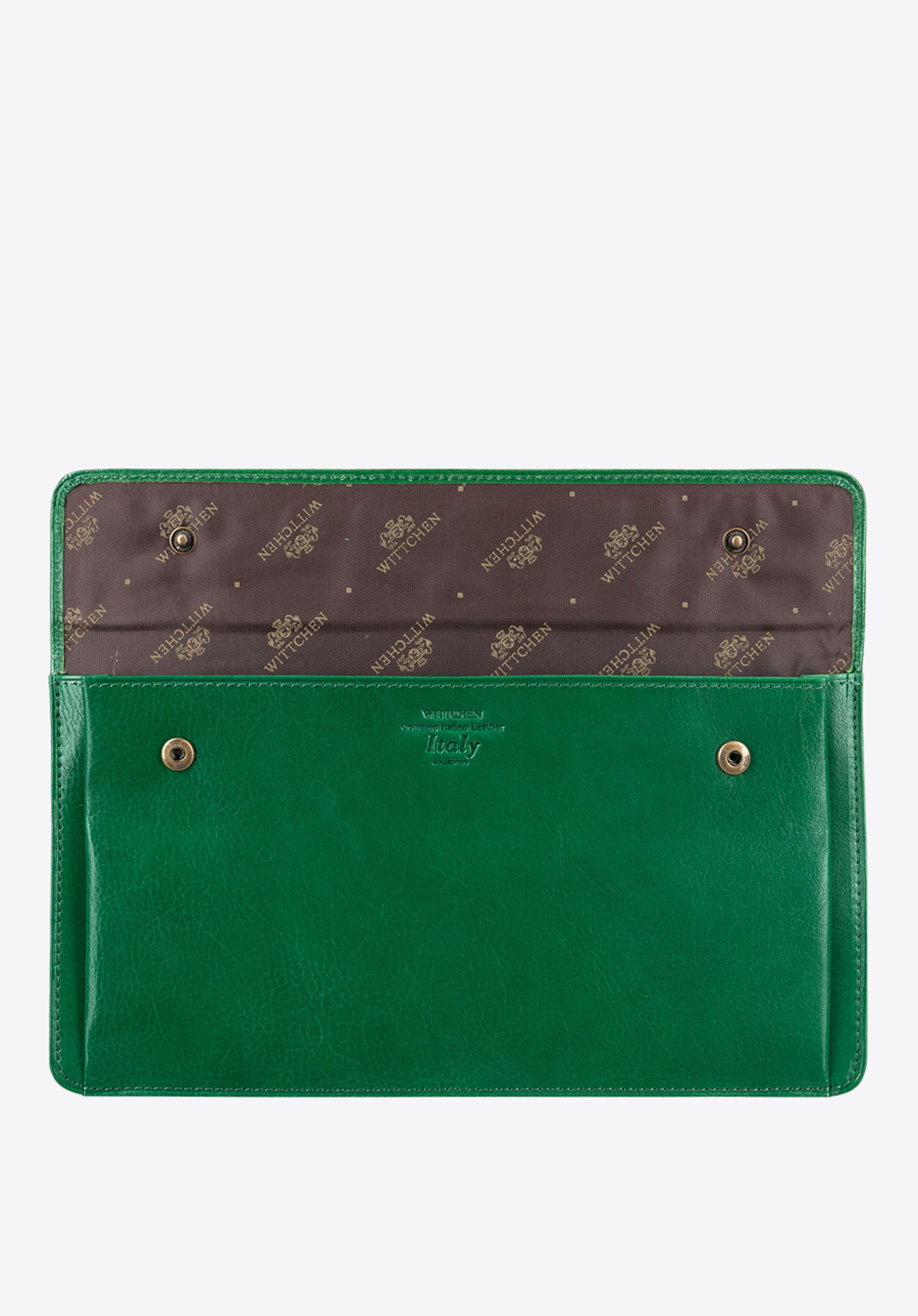 Etui na bilet lotniczy skórzane proste