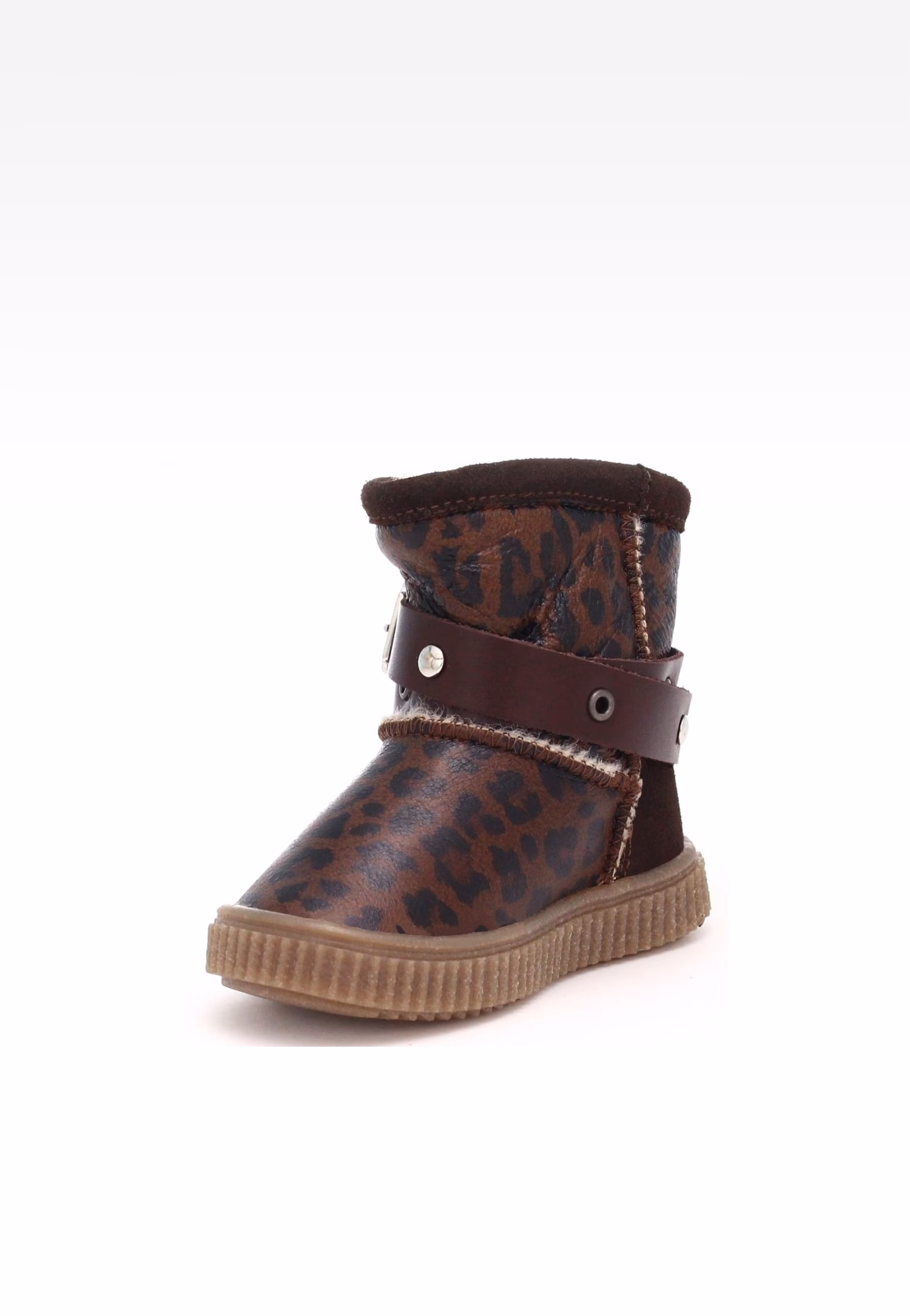 Kozaki ocieplane BARTEK W-610670/OLL, dla dziewcząt, brązowy