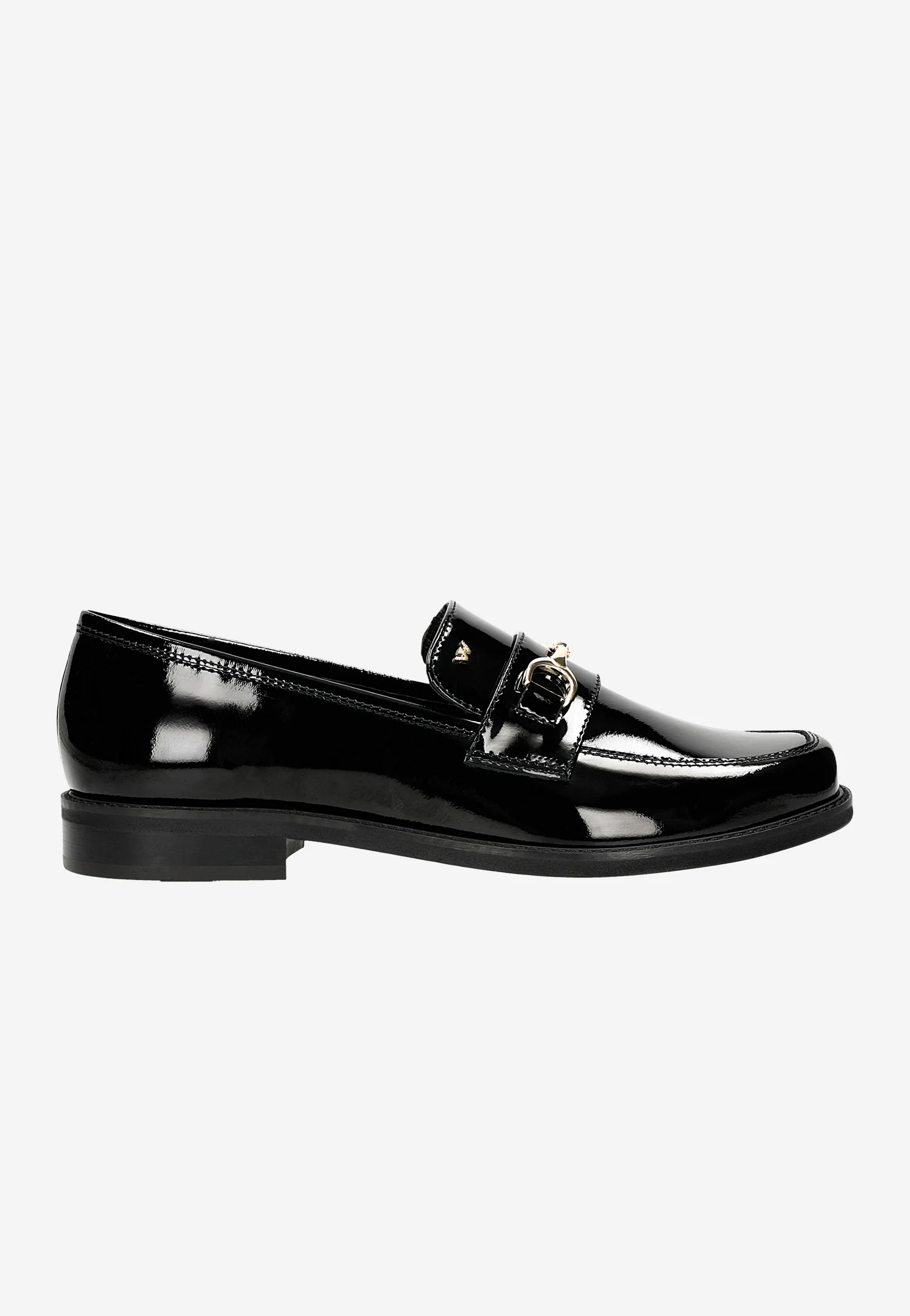 Eleganckie jasnobrązowe mokasyny ze skóry licowej