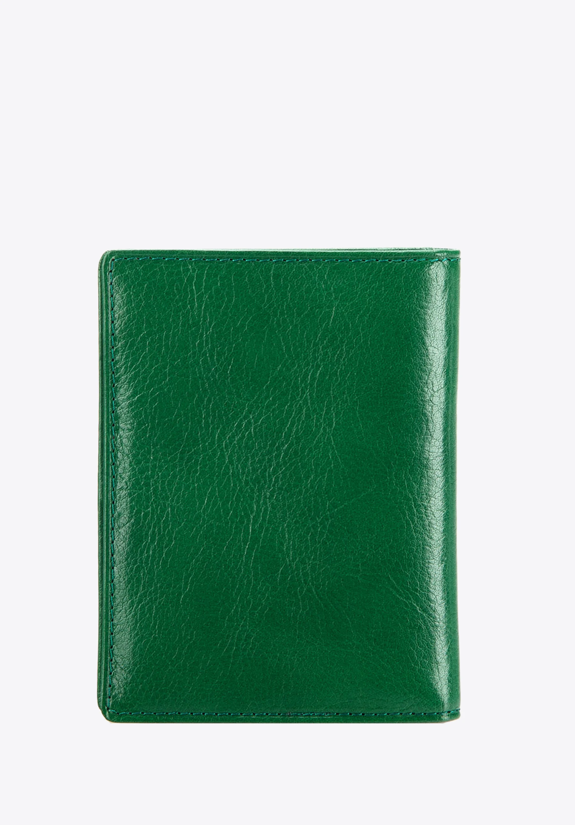 Etui na dokumenty skórzane pionowe