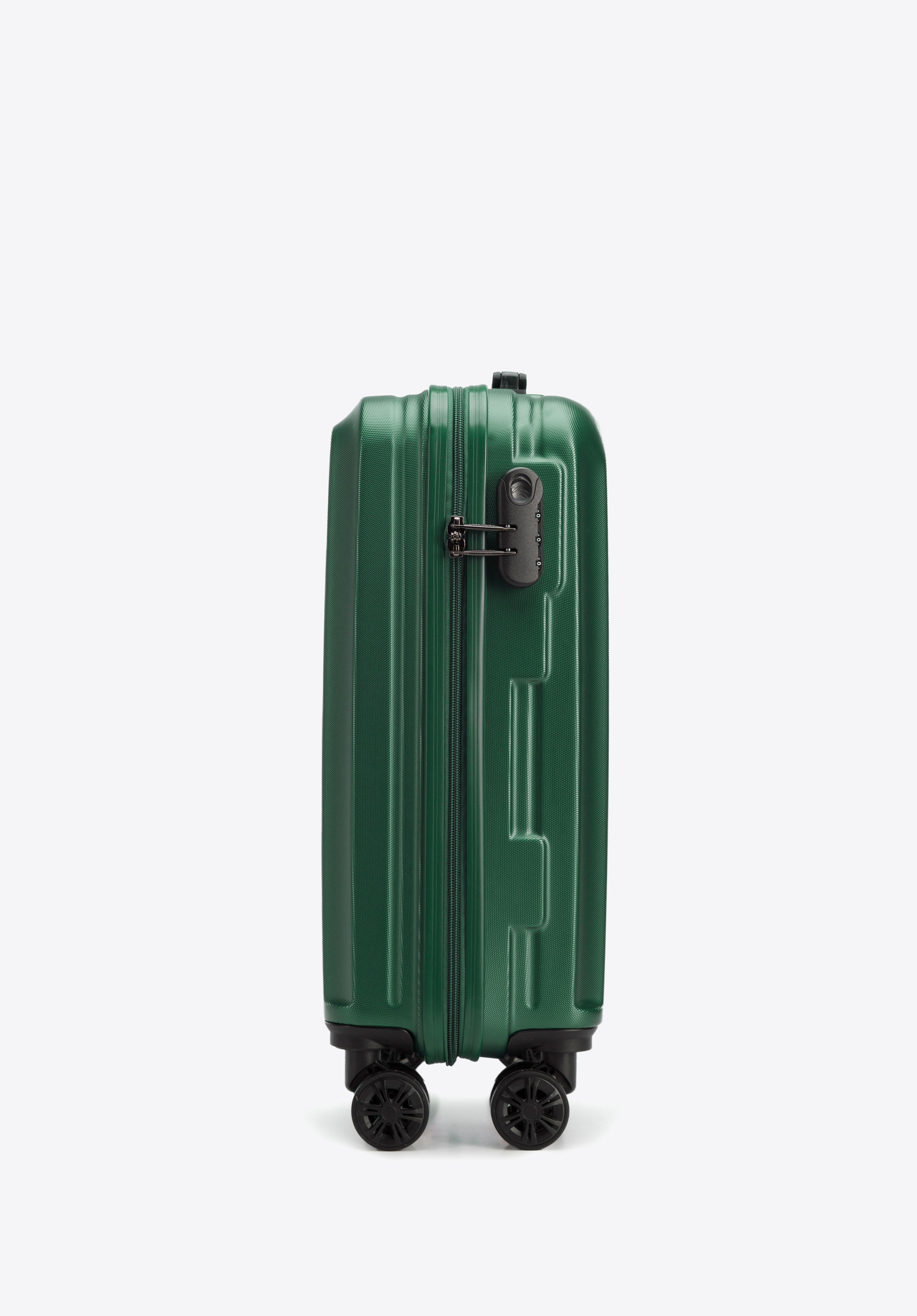 Walizka kabinowa z ABS-u w ukośne paski