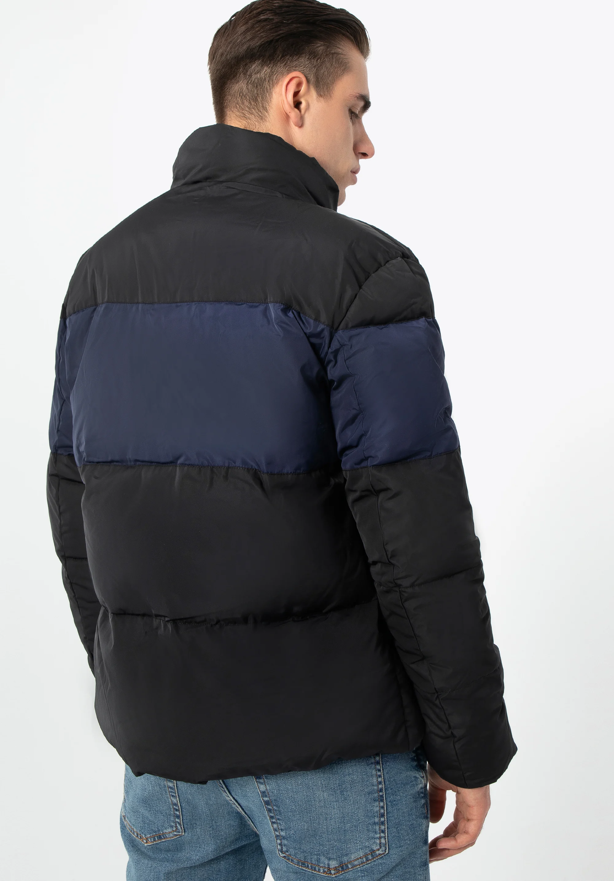 Męska kurtka pikowana prosta