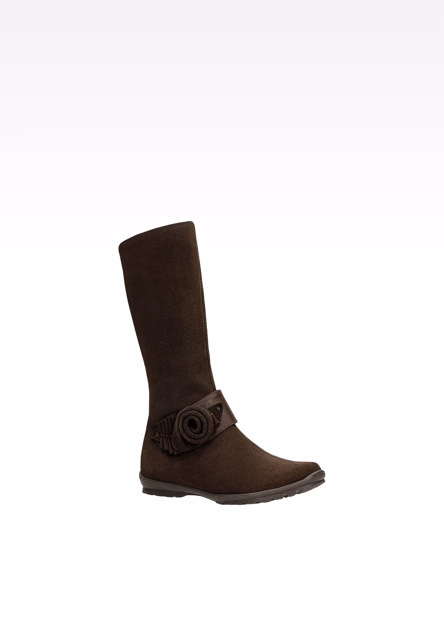 Kozaki BARTEK W-34709/0G3, dla dziewcząt, brązowy