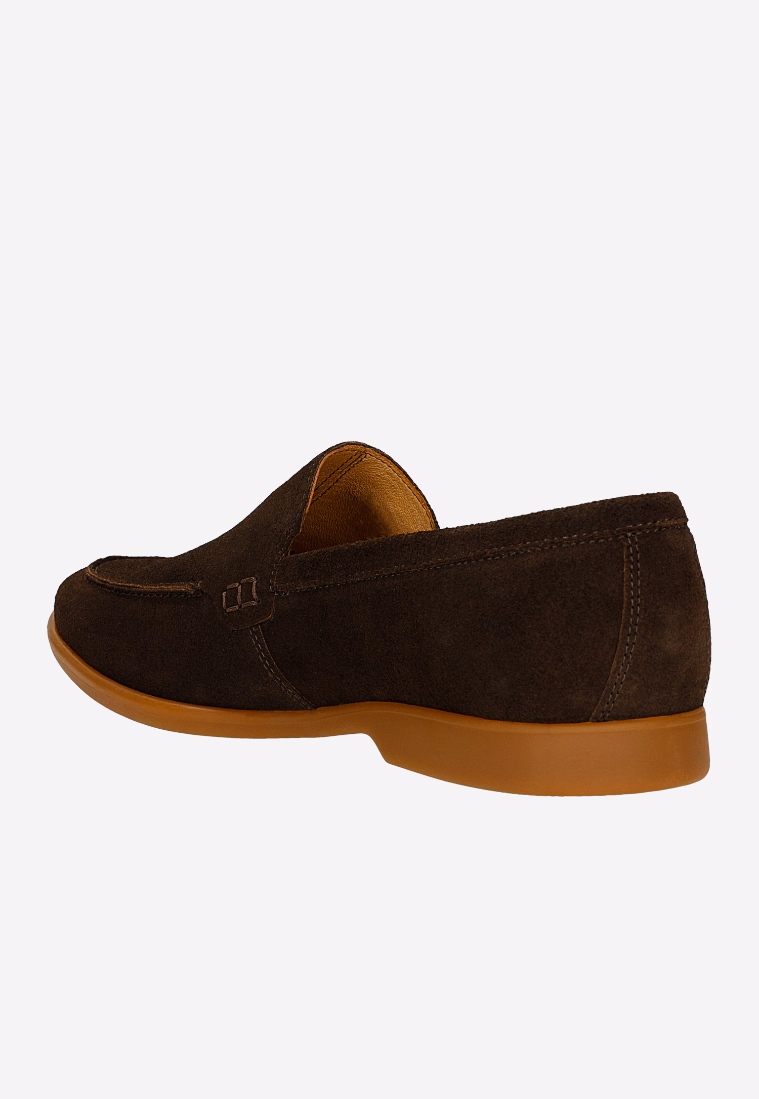 Jasnobrązowe loafersy męskie