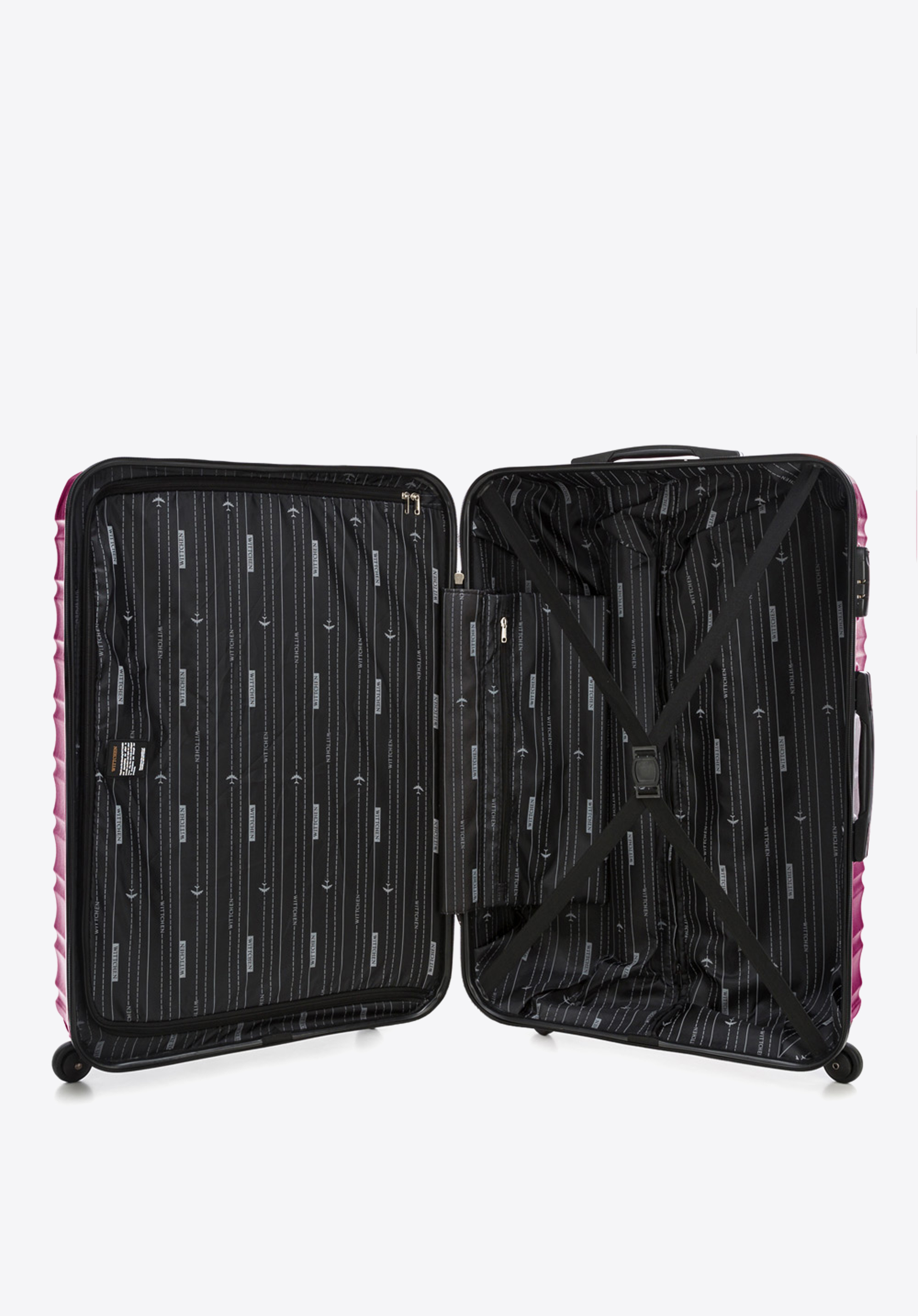 Kosmetyczka podróżna z ABS-u z żebrowaniem