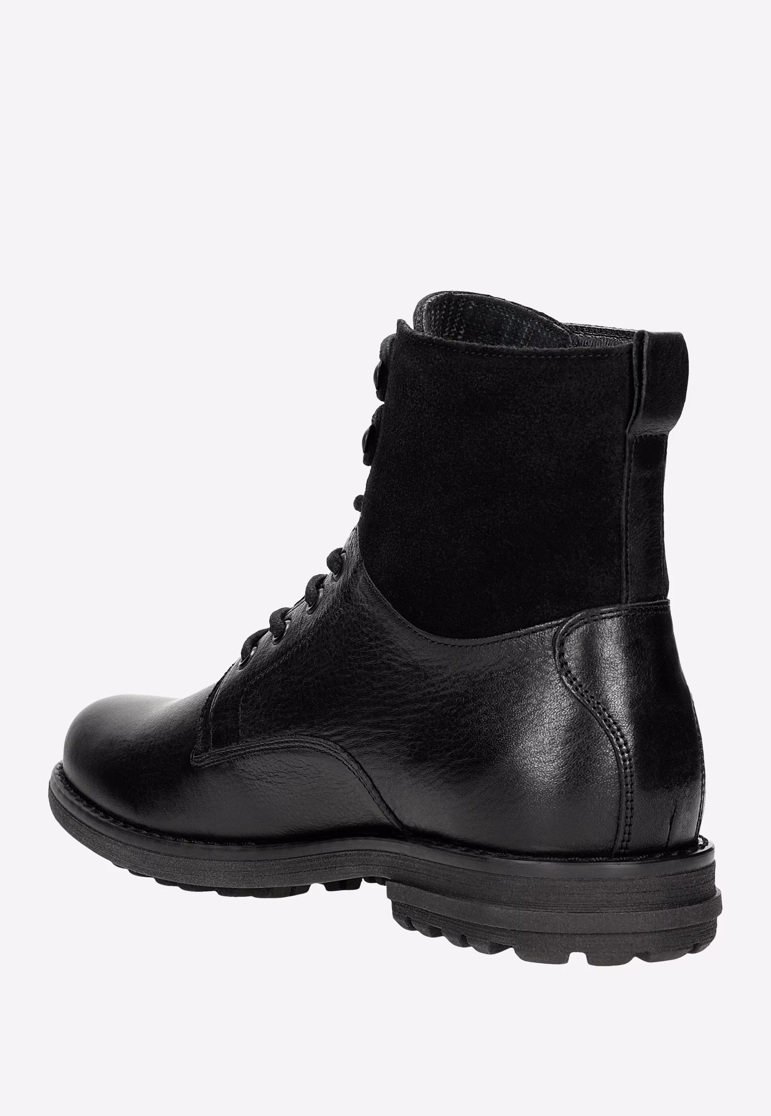 Brązowe trzewiki męskie w stylu miejskim