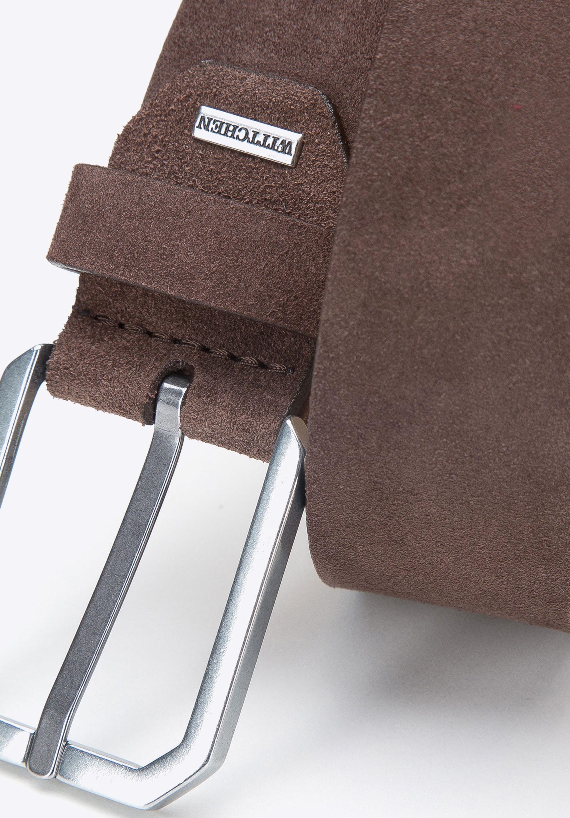 Męski pasek z nubuku klasyczny