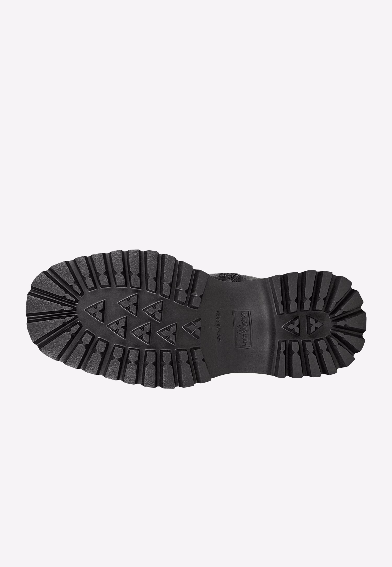 Czarne jesienne kozaki na platformie