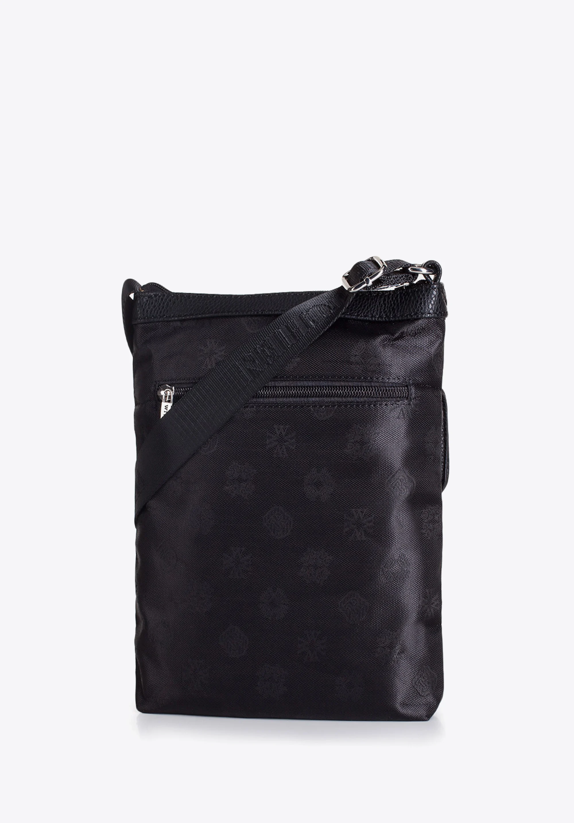 Damska listonoszka z tkaniny w logo z kieszonką