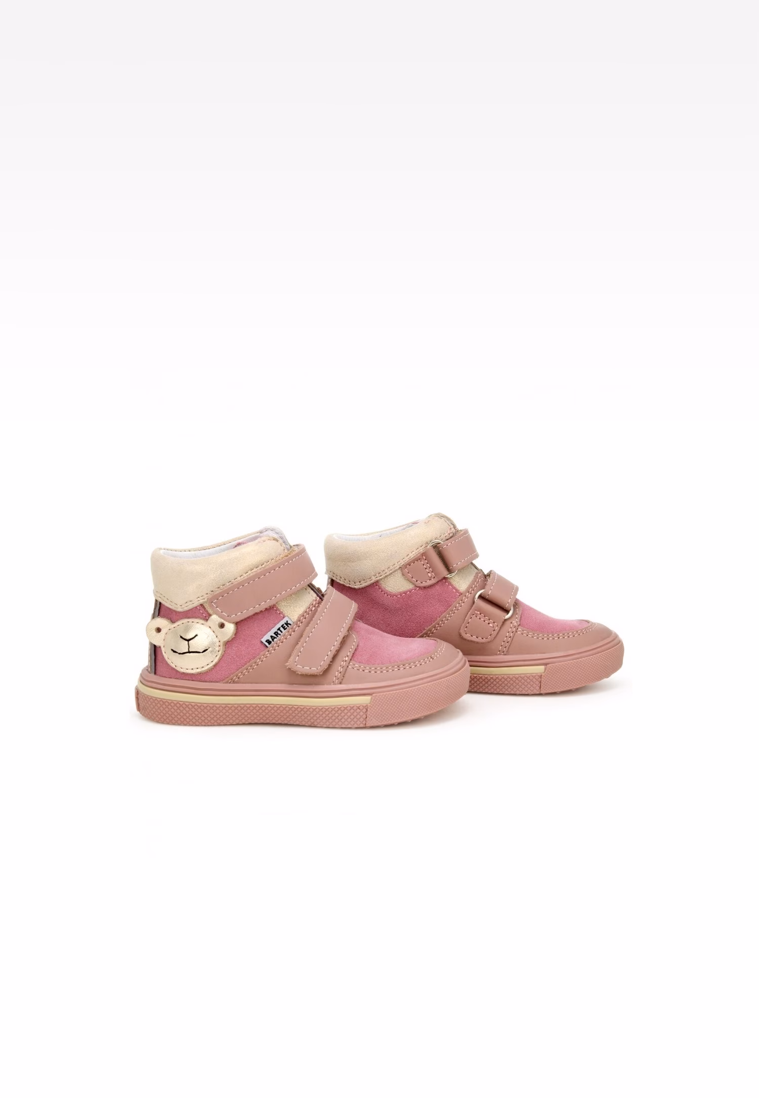 Trzewiki BARTEK 11714002, dla chłopców, niebiesko-beżowy