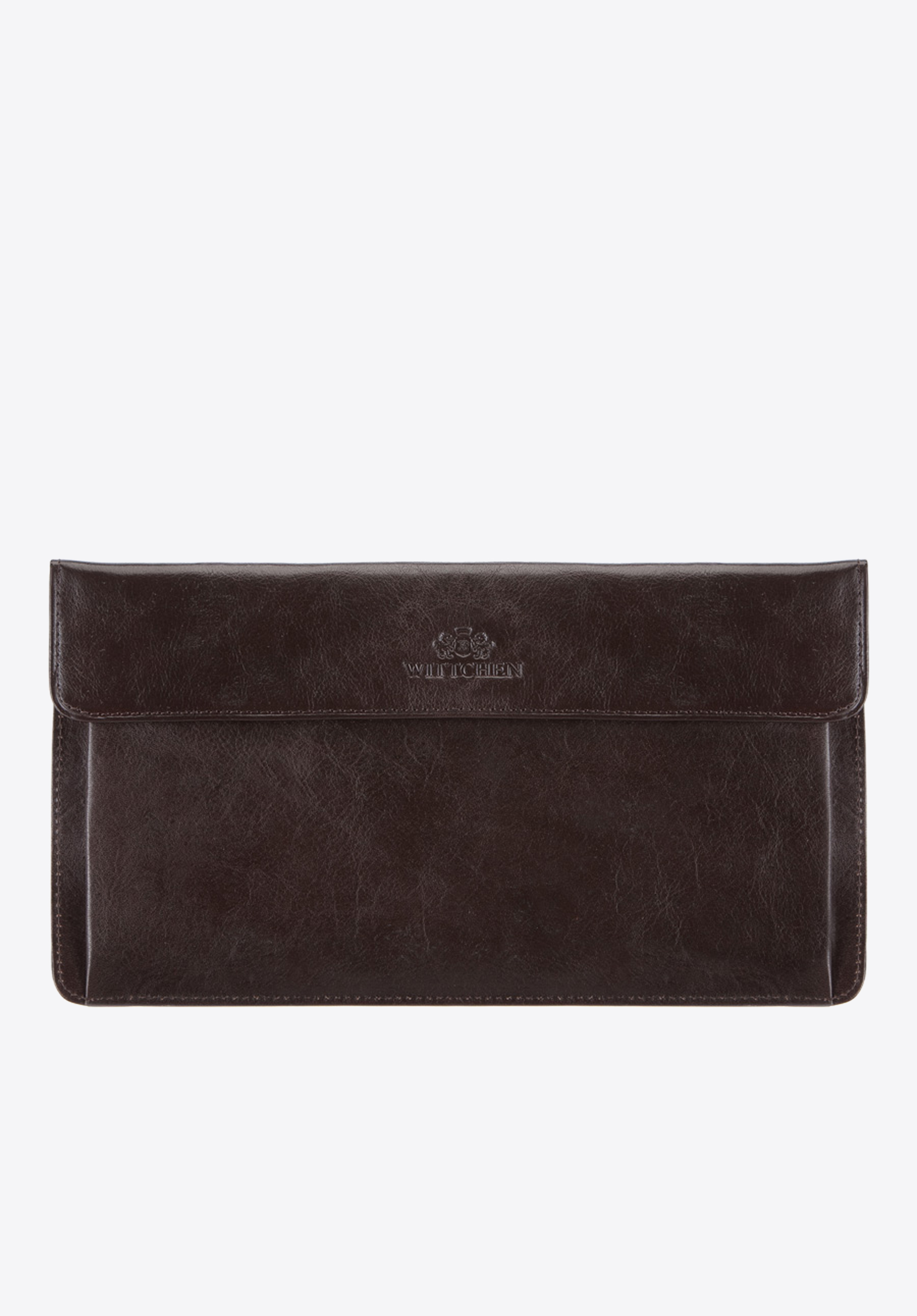 Etui na bilet lotniczy skórzane proste