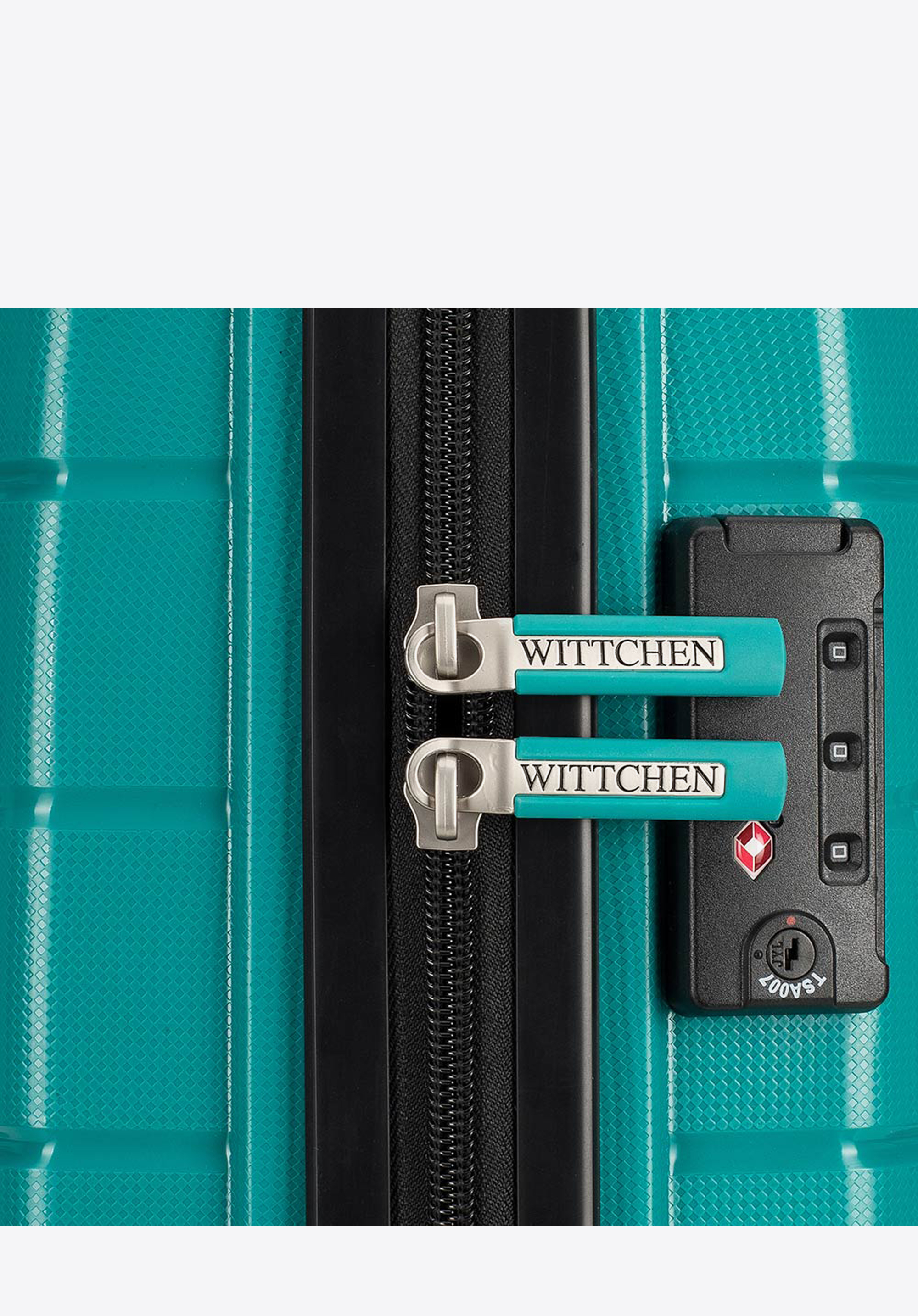 Walizka kabinowa z polipropylenu żłobiona