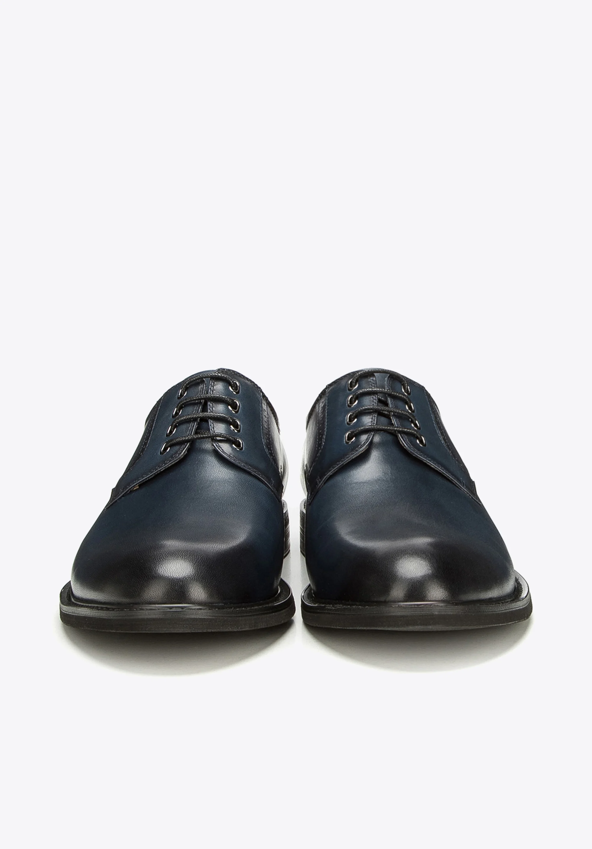 Męskie derby skórzane