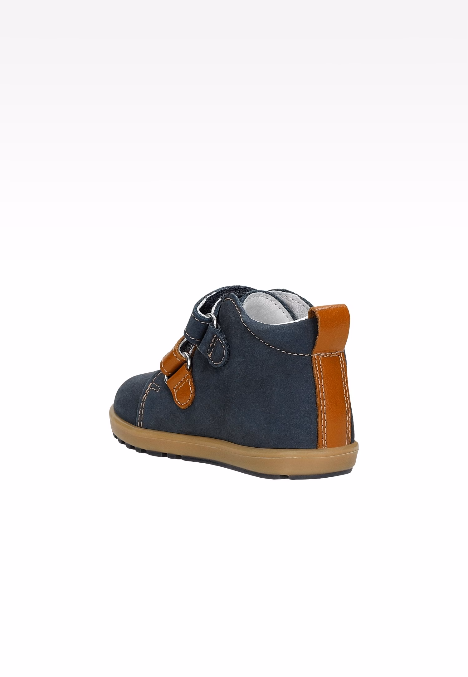 Granatowe trzewiki z brązowymi wstawkami BARTEK 86315-71