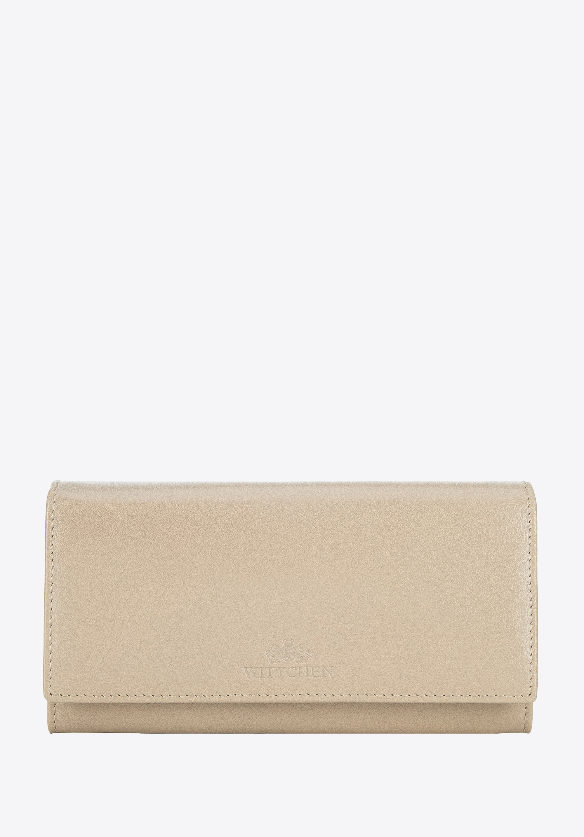 Damski portfel skórzany o prostym kroju