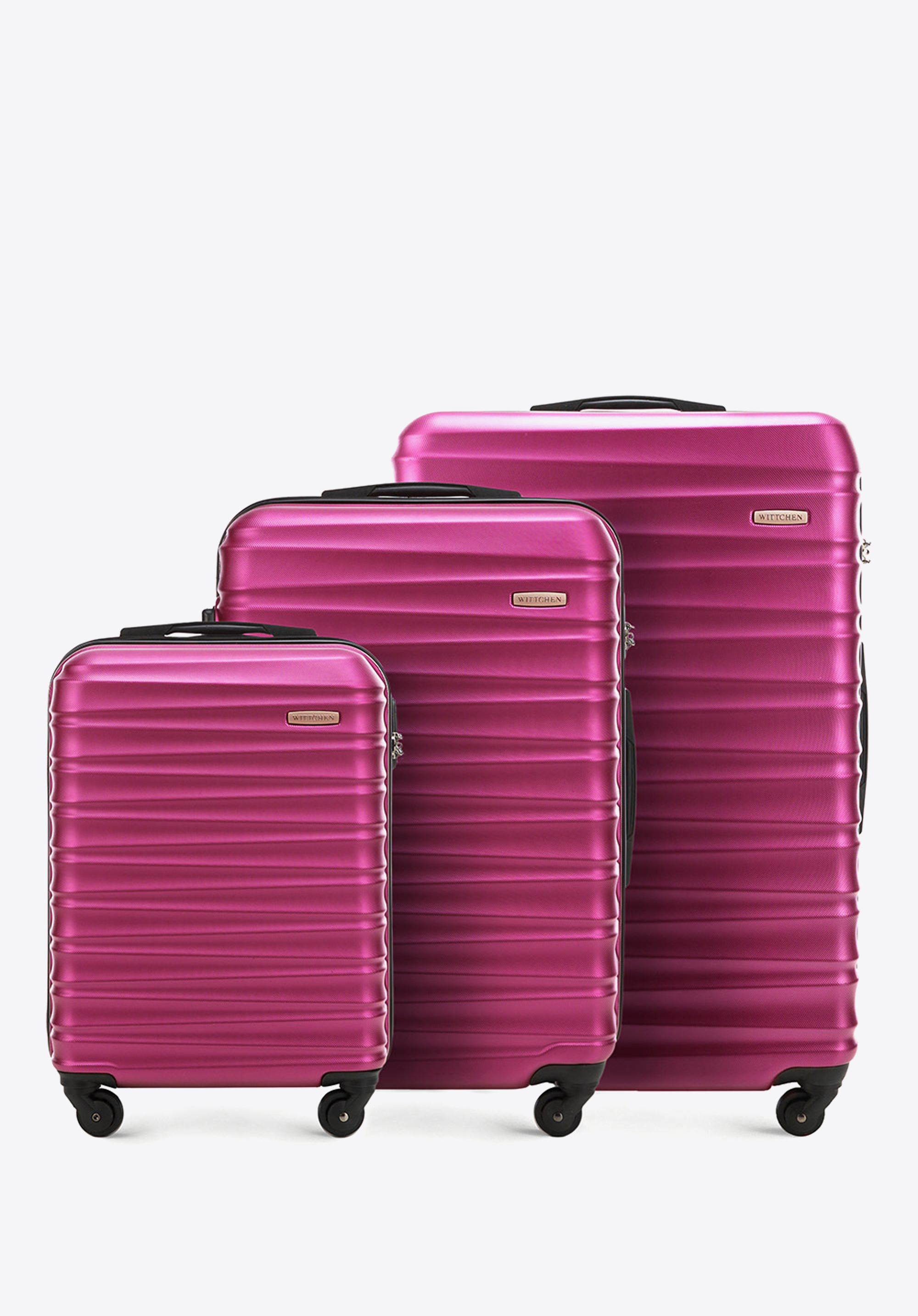 Kosmetyczka podróżna z ABS-u z żebrowaniem