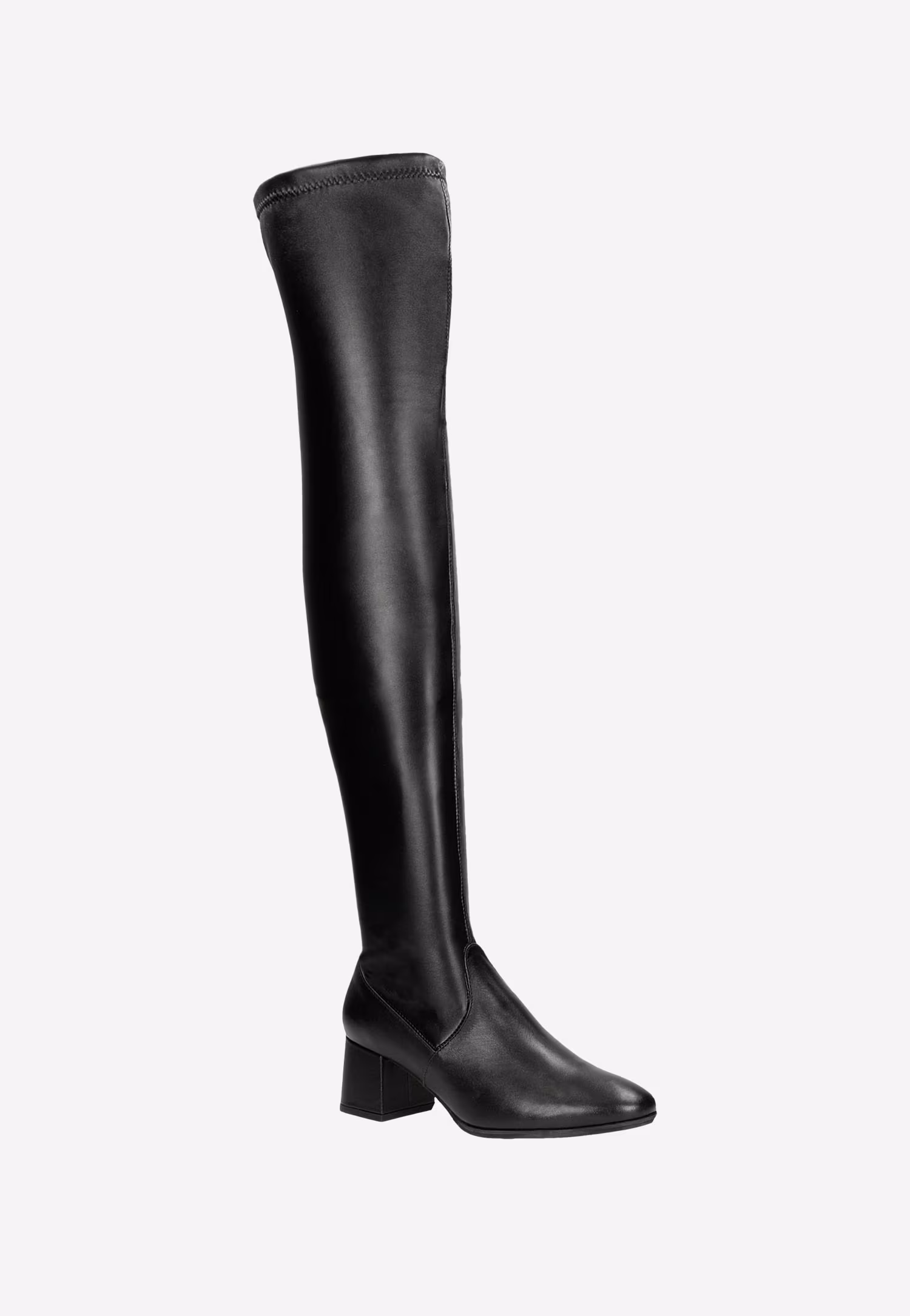 Czarne kozaki damskie zapinane na zamek