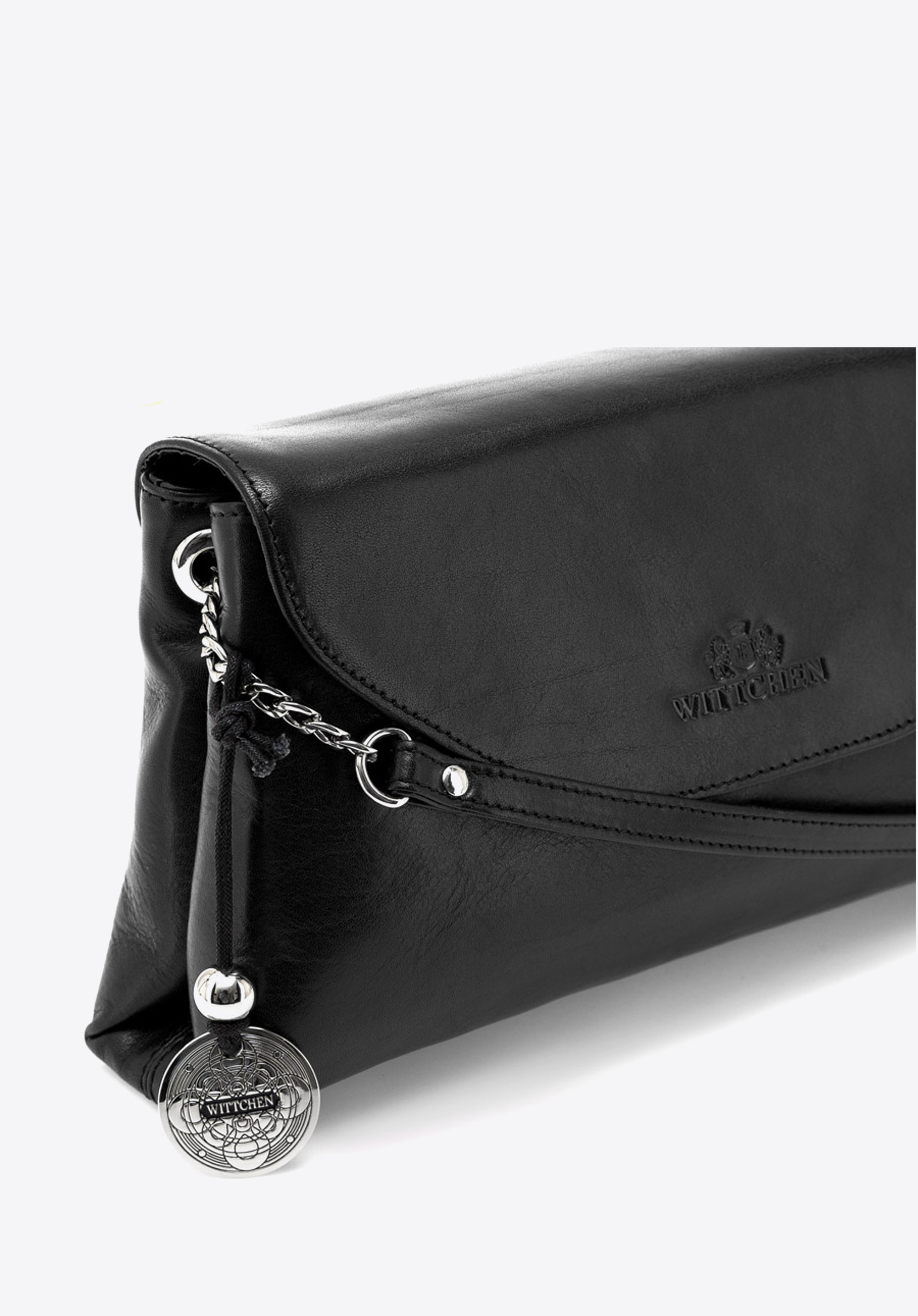 Kopertówka ze skóry klasyczna trapezowa