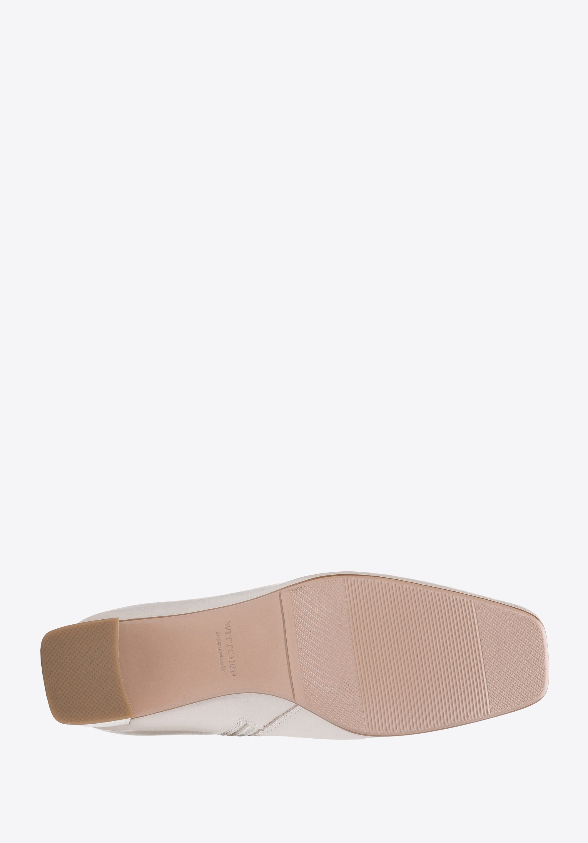 Damskie botki skórzane z monogramem