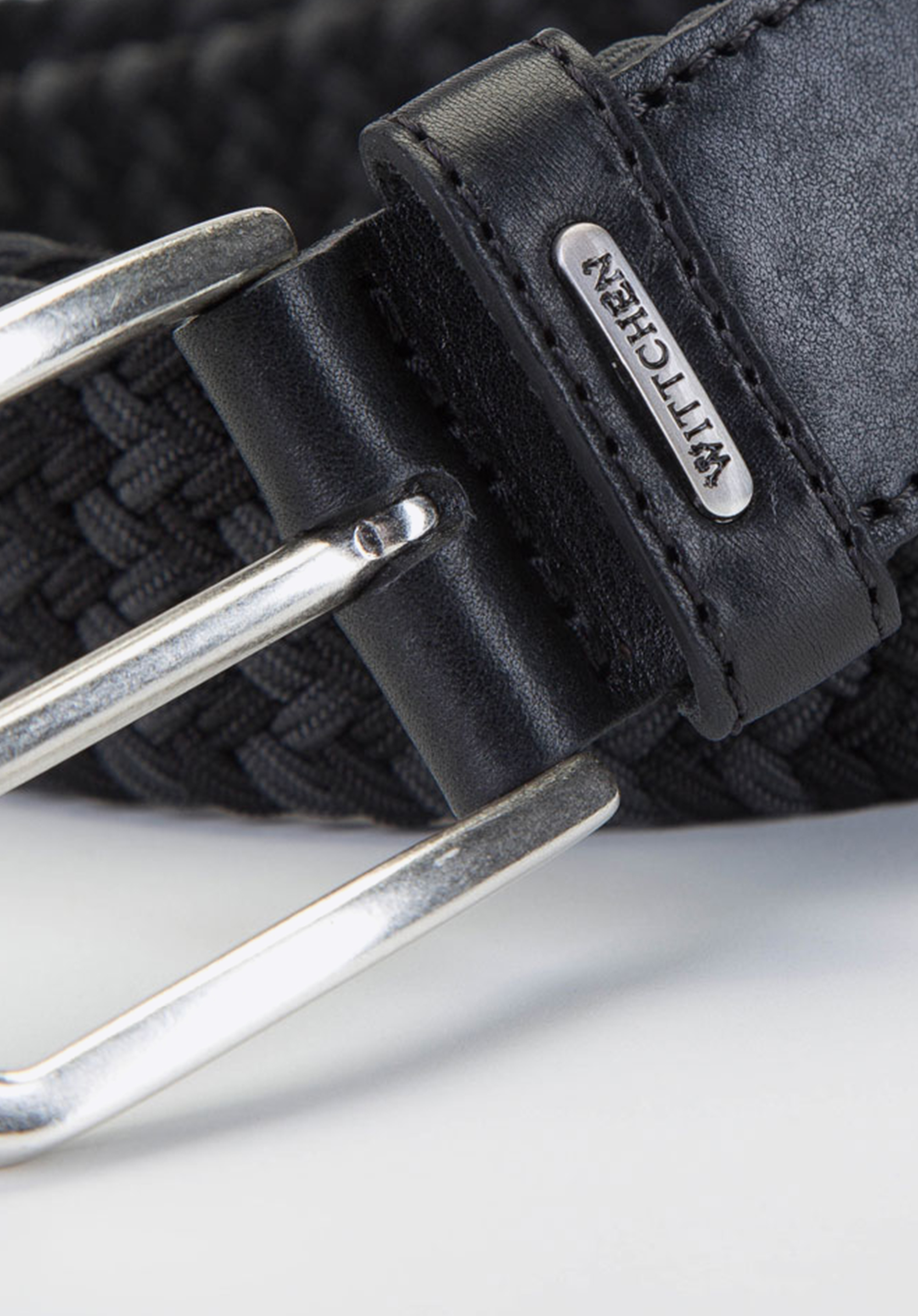 Męski pasek pleciony