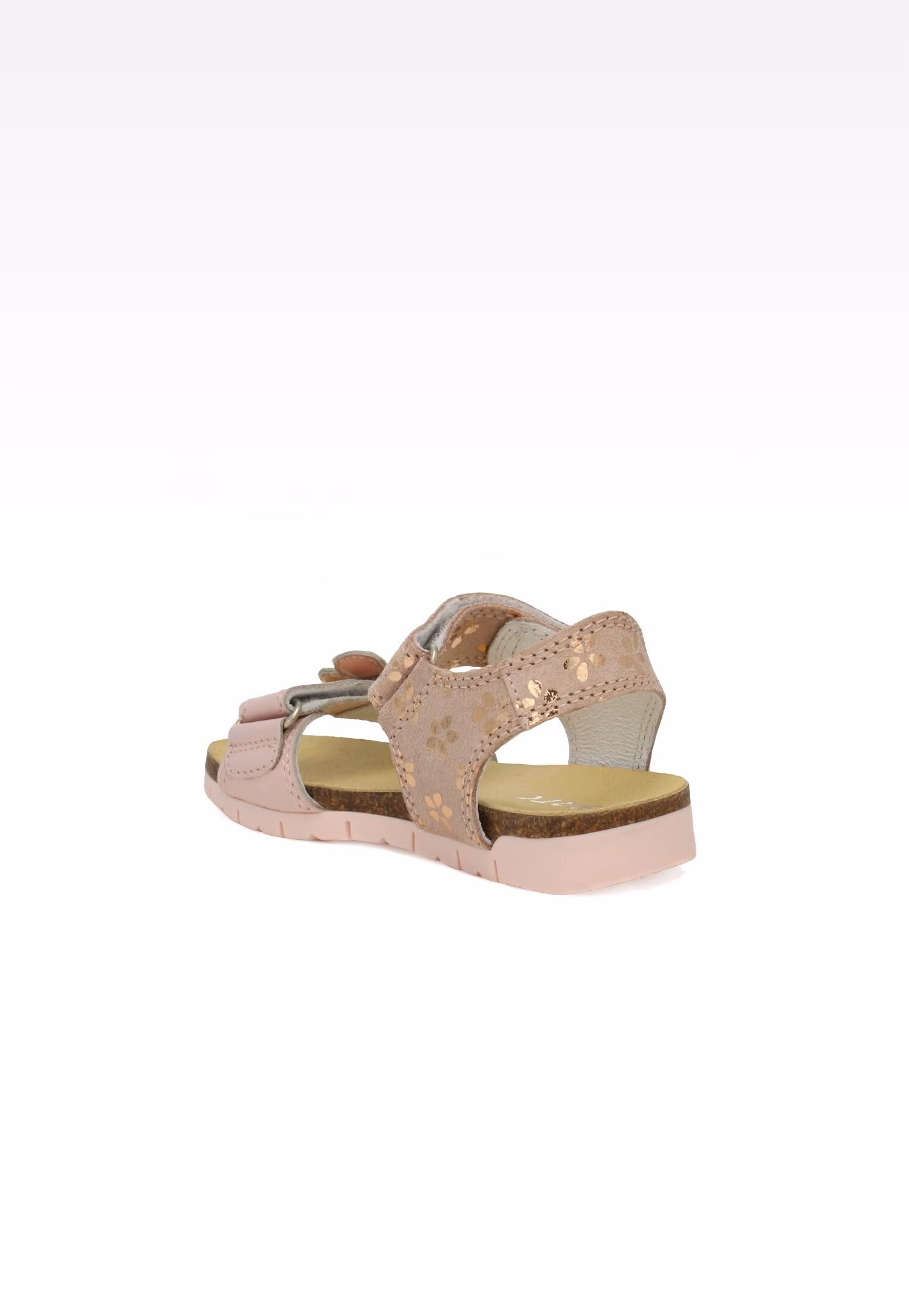 Sandały BARTEK 16183026, dla dziewcząt, beżowo-biały