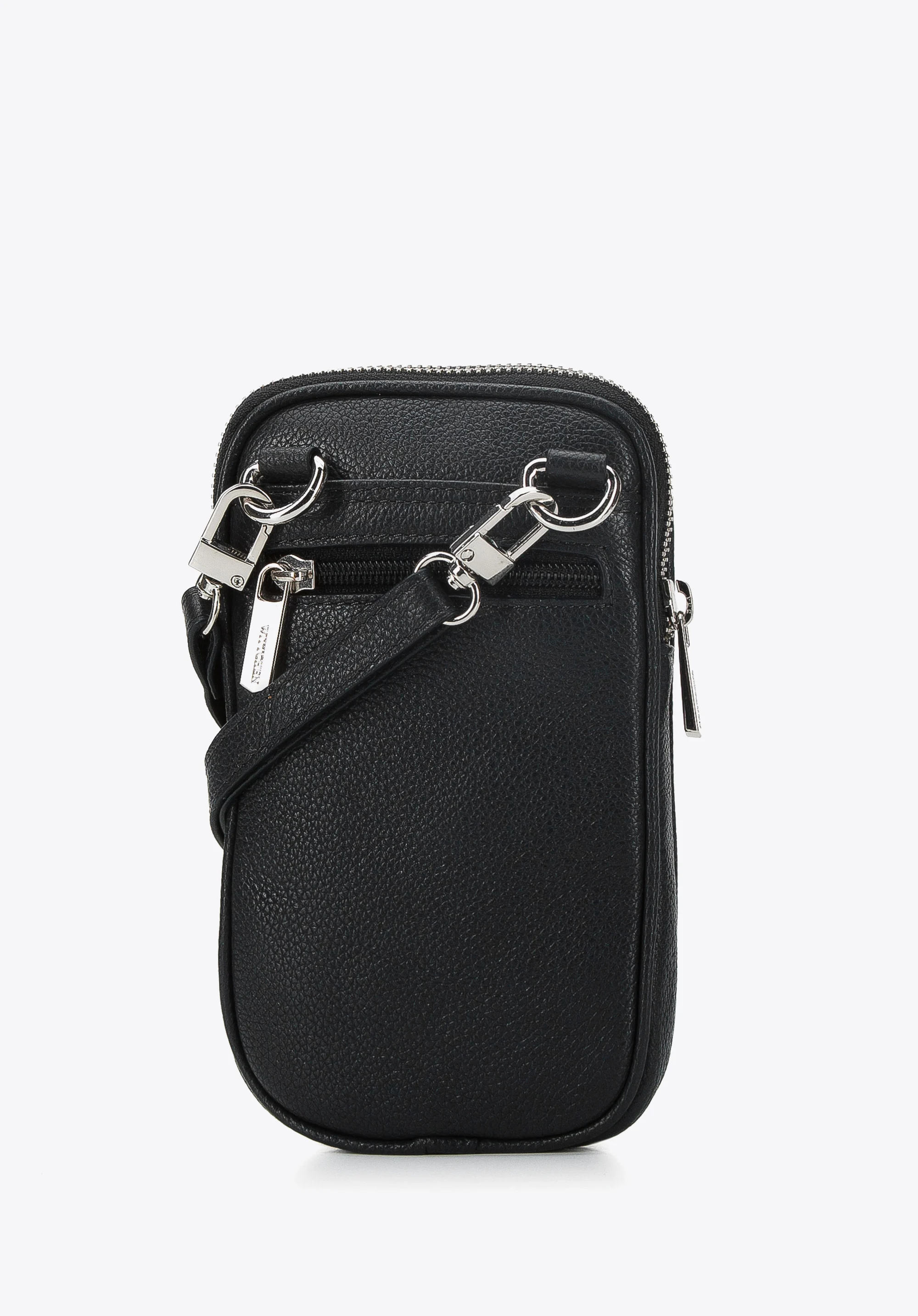 Męska torba na telefon skórzana