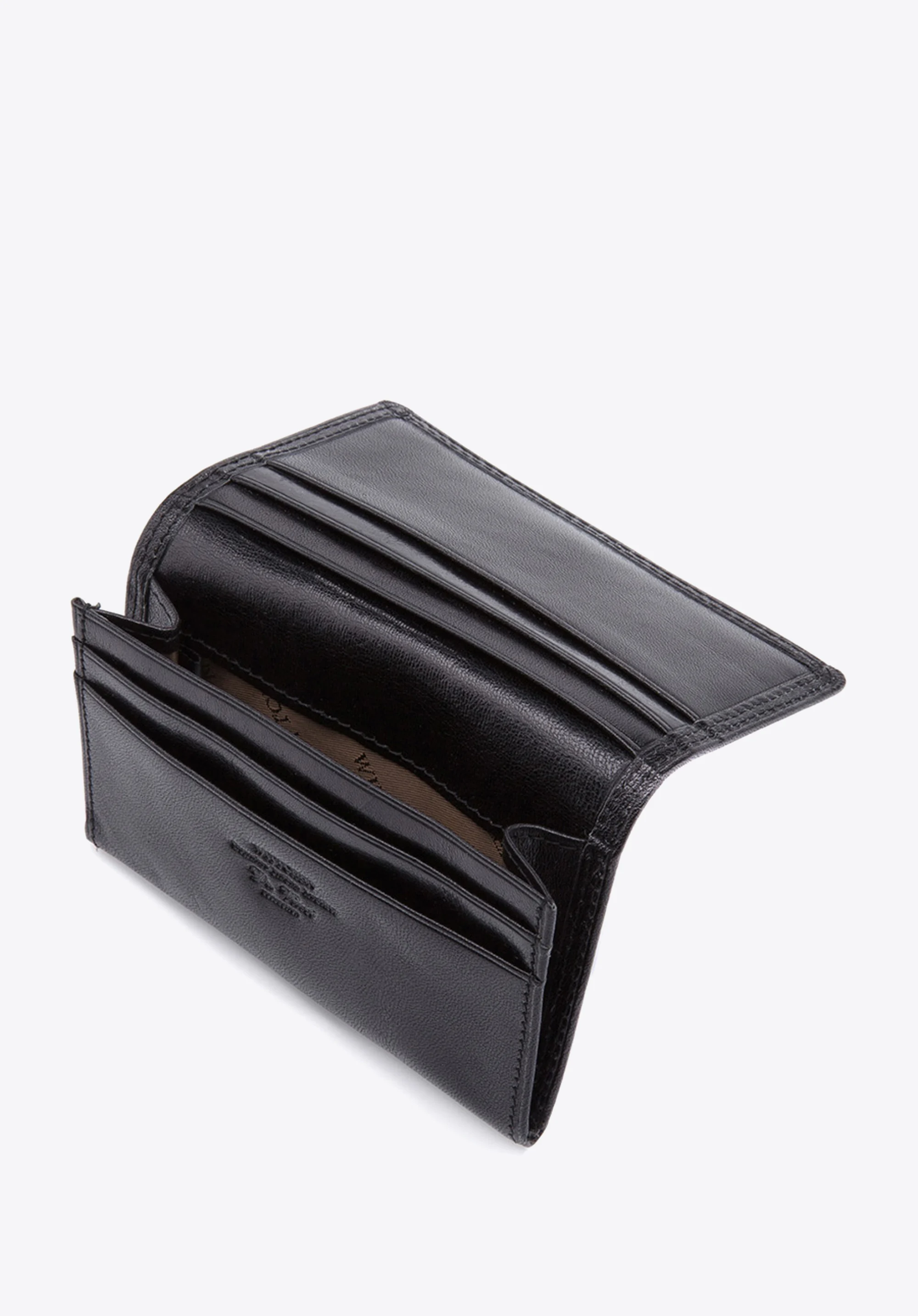 Etui na wizytówki skórzane z monogramem