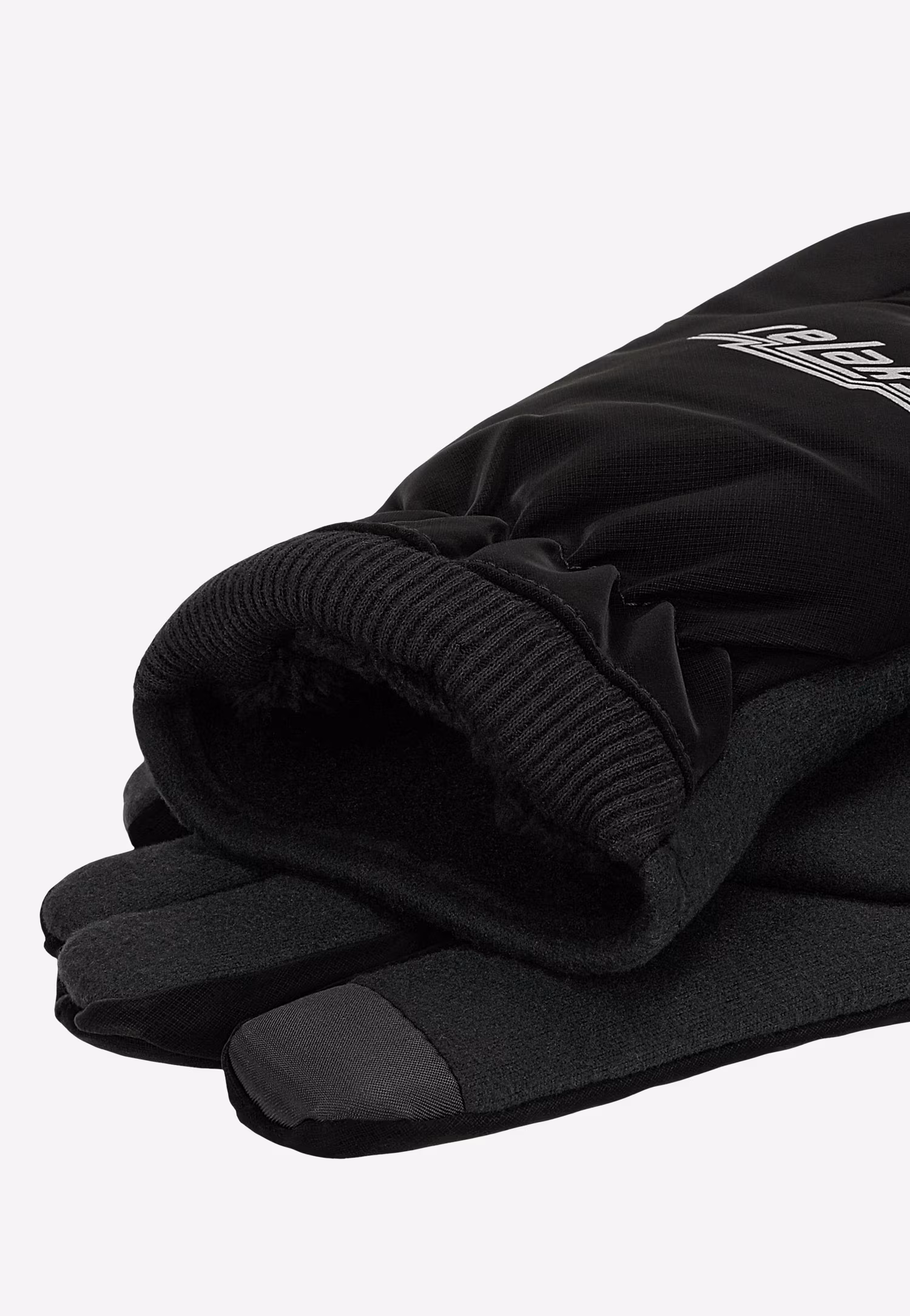 Czarne miękkie rękawiczki RELAKS