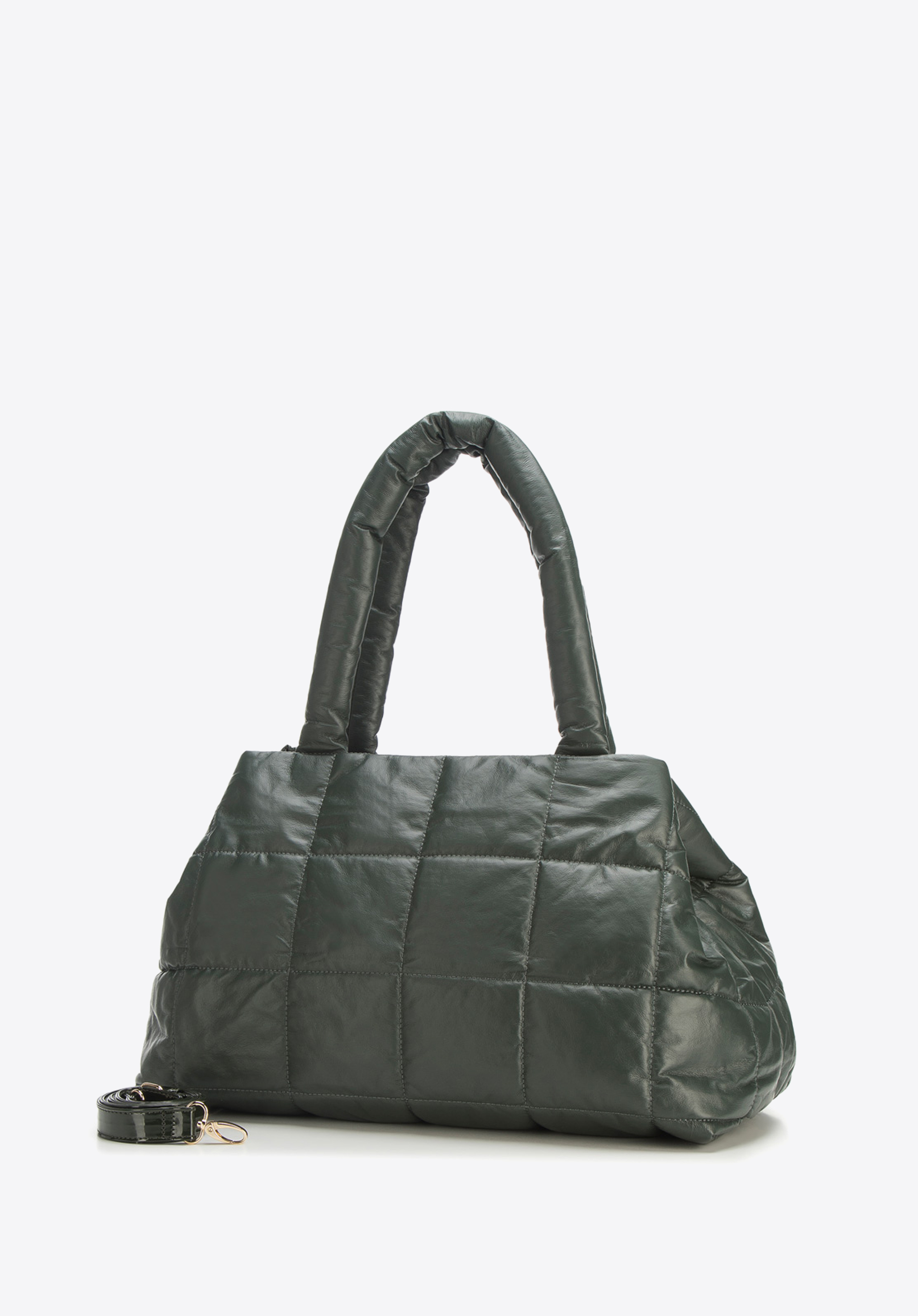 Torebka shopperka pikowana duża