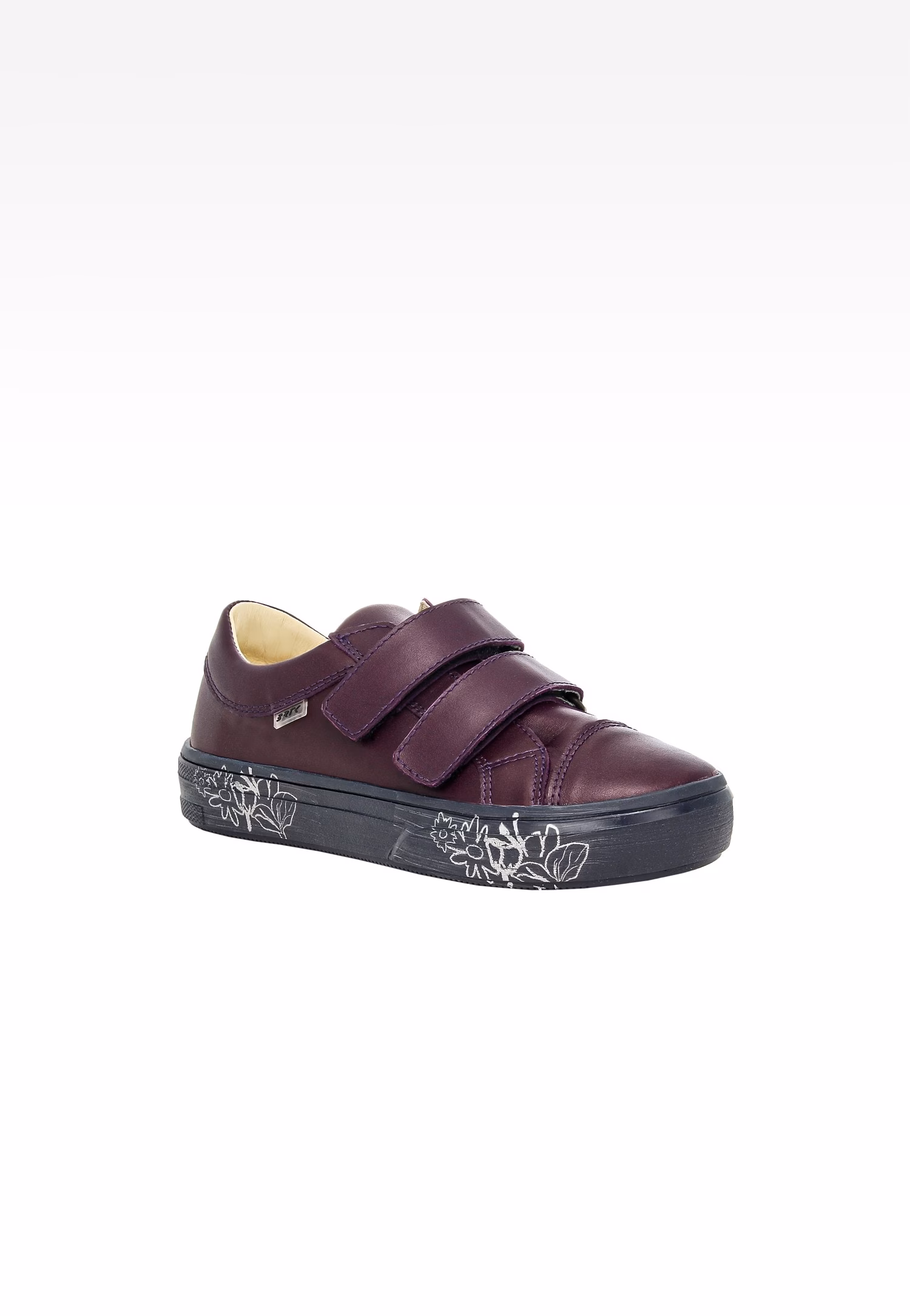 Fioletowe trampki dla dziewczynki z nadrukiem na podeszwie BARTEK 1512508