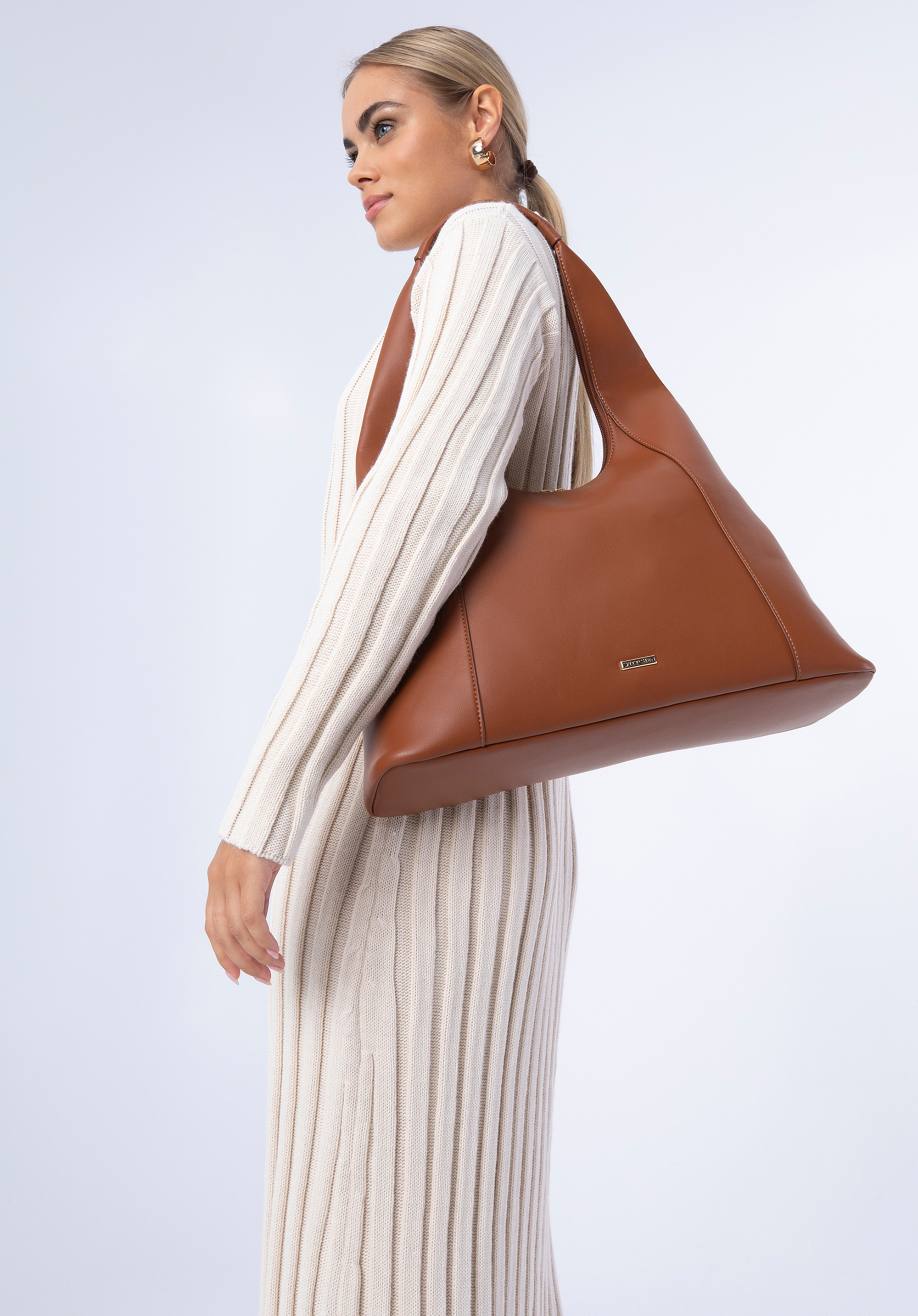 Torebka worek trapezowa z rączką