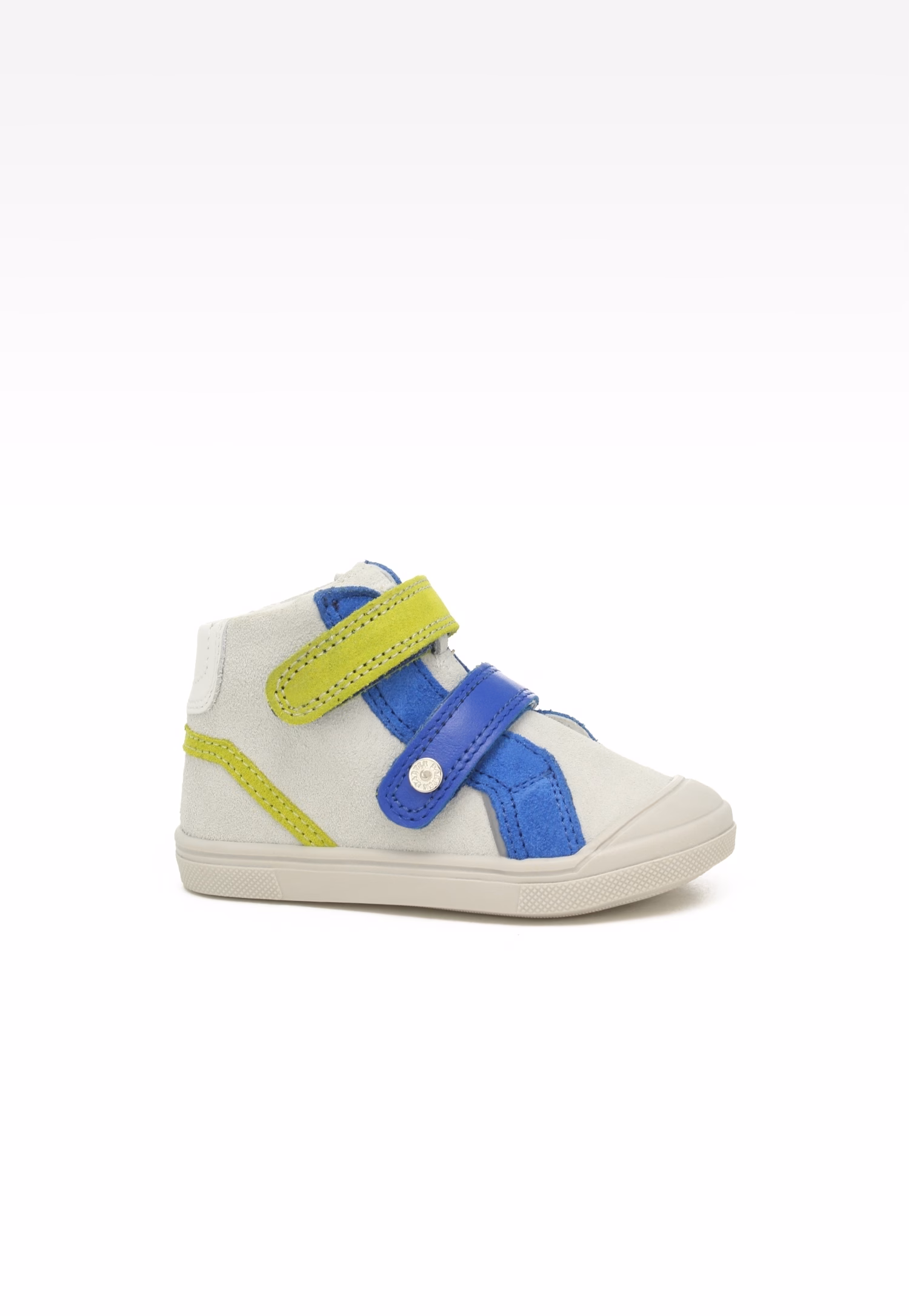 Trzewiki BARTEK 11596009, niebiesko-szaro-pomarańczowy