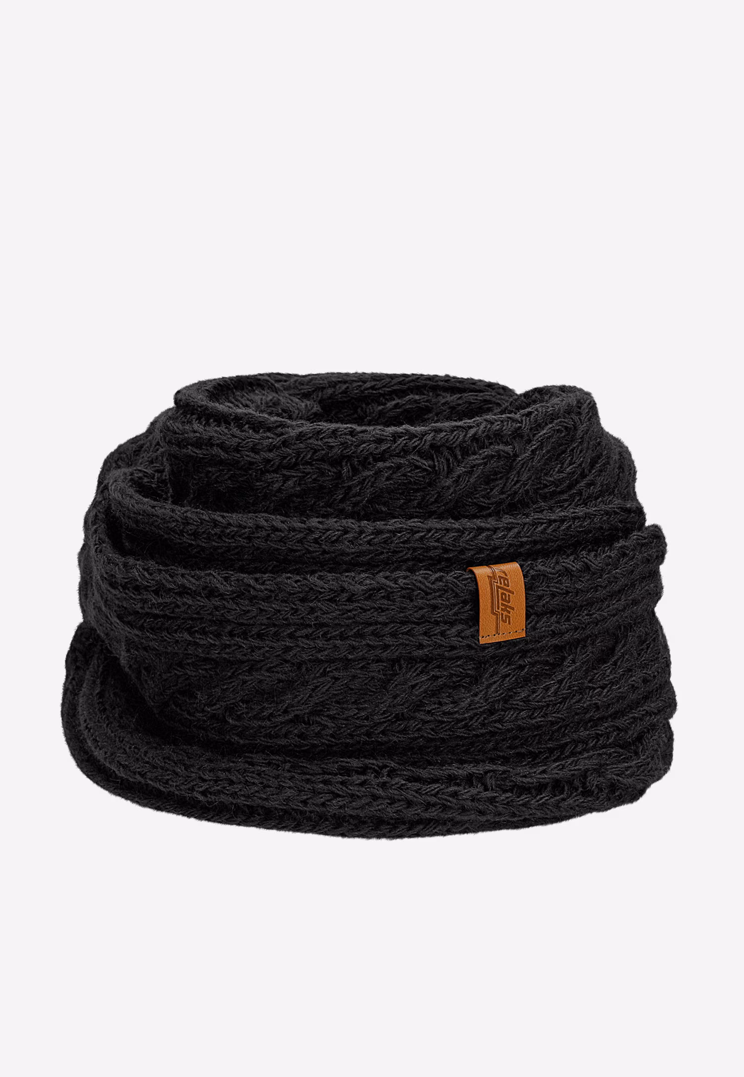 RELAKS ciepły zimowy zestaw czapka + komin