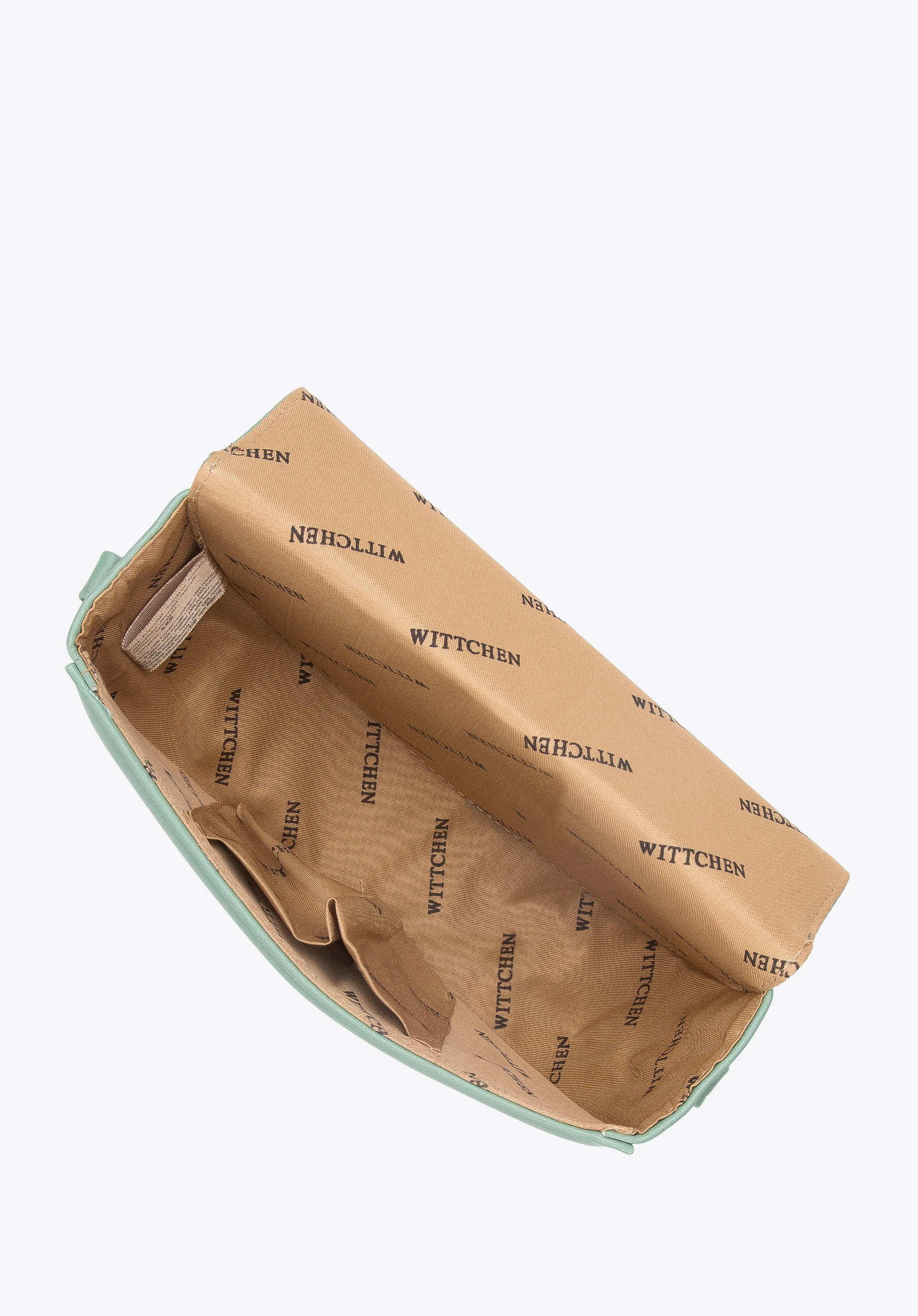 Damska torebka z ekoskóry na grubym łańcuchu