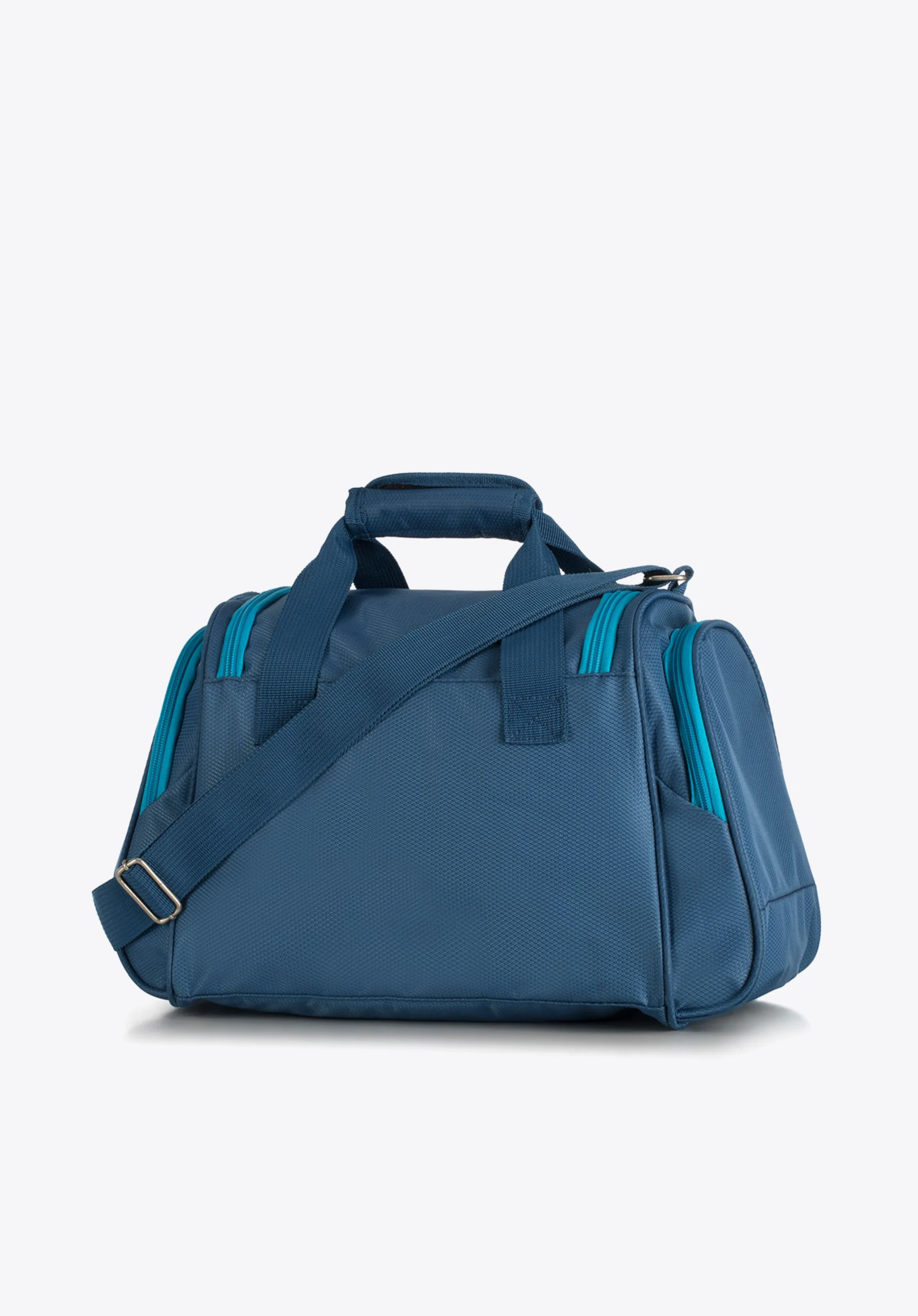 Mała miękka torba podróżna dwukolorowa