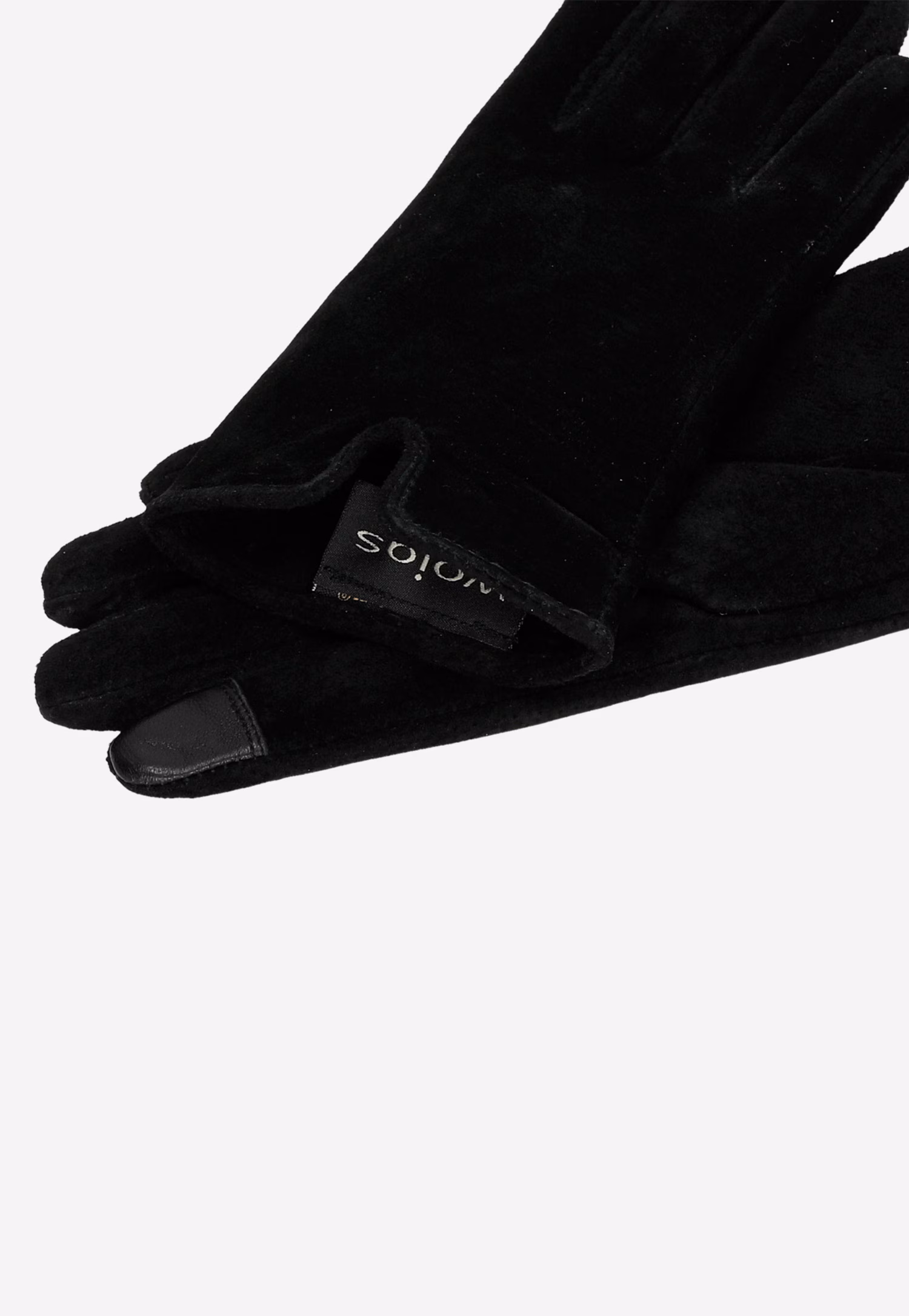 Brązowe rękawiczki damskie skórzane