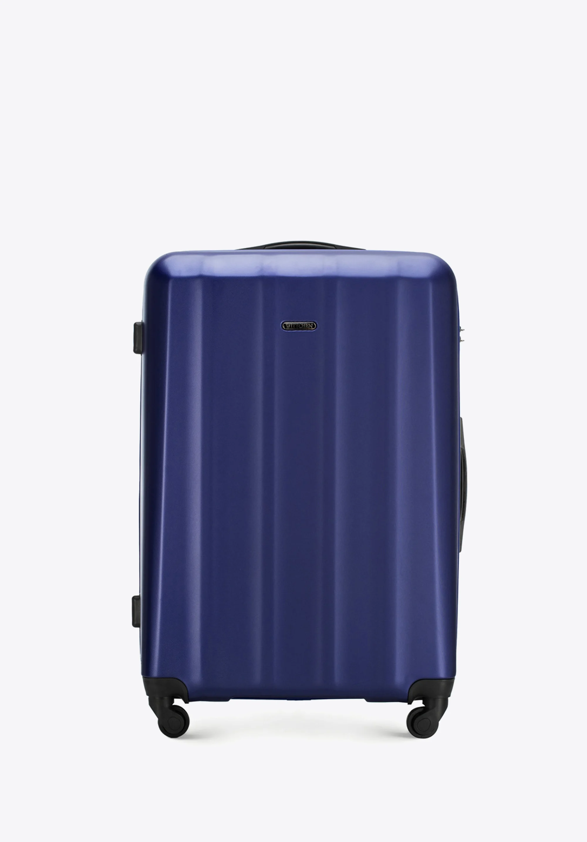 Walizka kabinowa z polikarbonu fakturowana